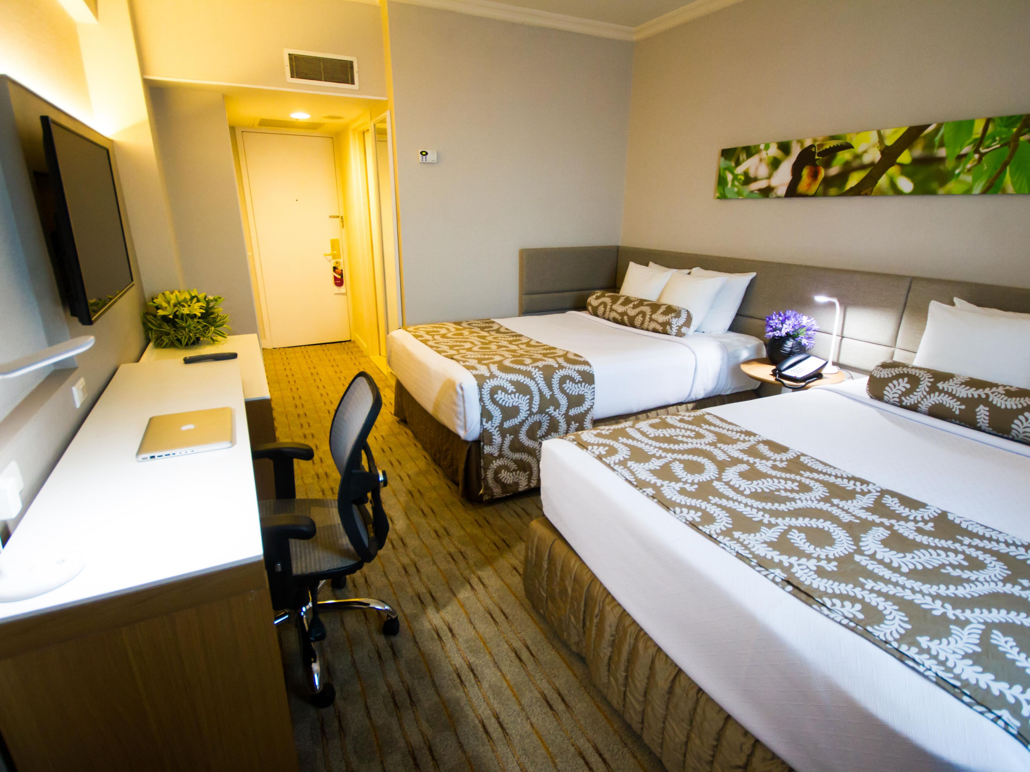 This exclusive rate is valid for 2025, it includes one night in a single or double room for two adults and up to two children under 12 years old, with buffet breakfast included. Additionally, gym and pool access are provided. Restrictions apply, and the rate is valid only for nationals and residents.