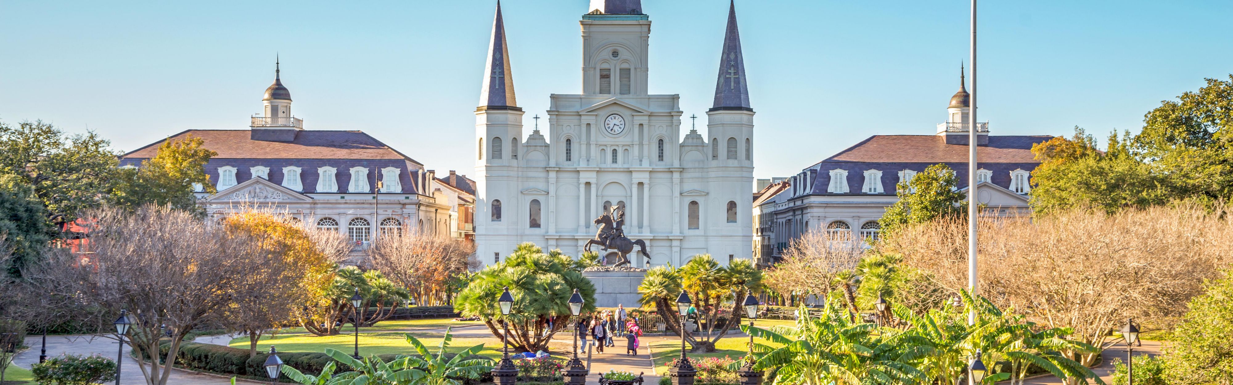 Explore the iconic Jackson Square, just steps from our hotel.