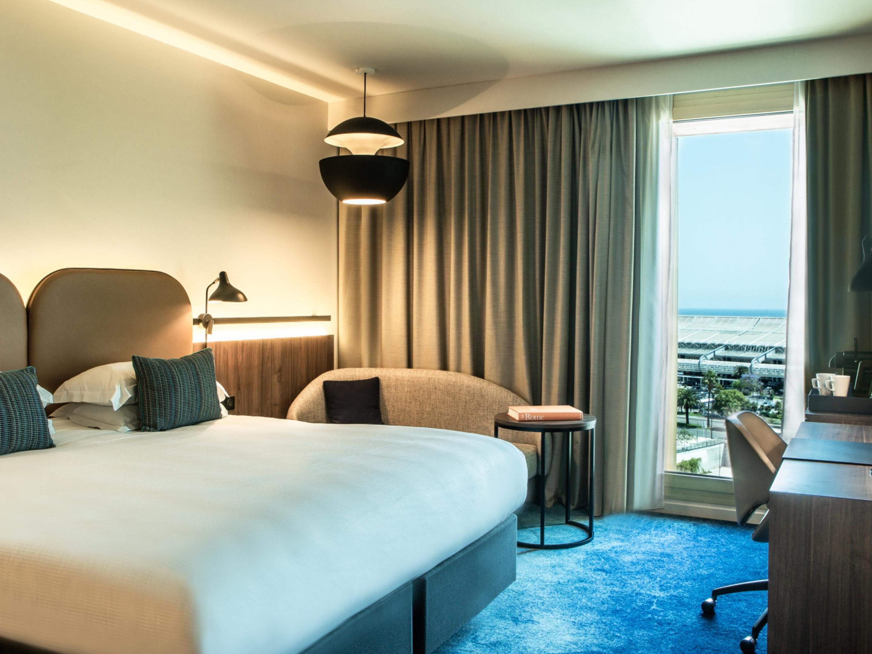 我们的高级客房优雅舒适。