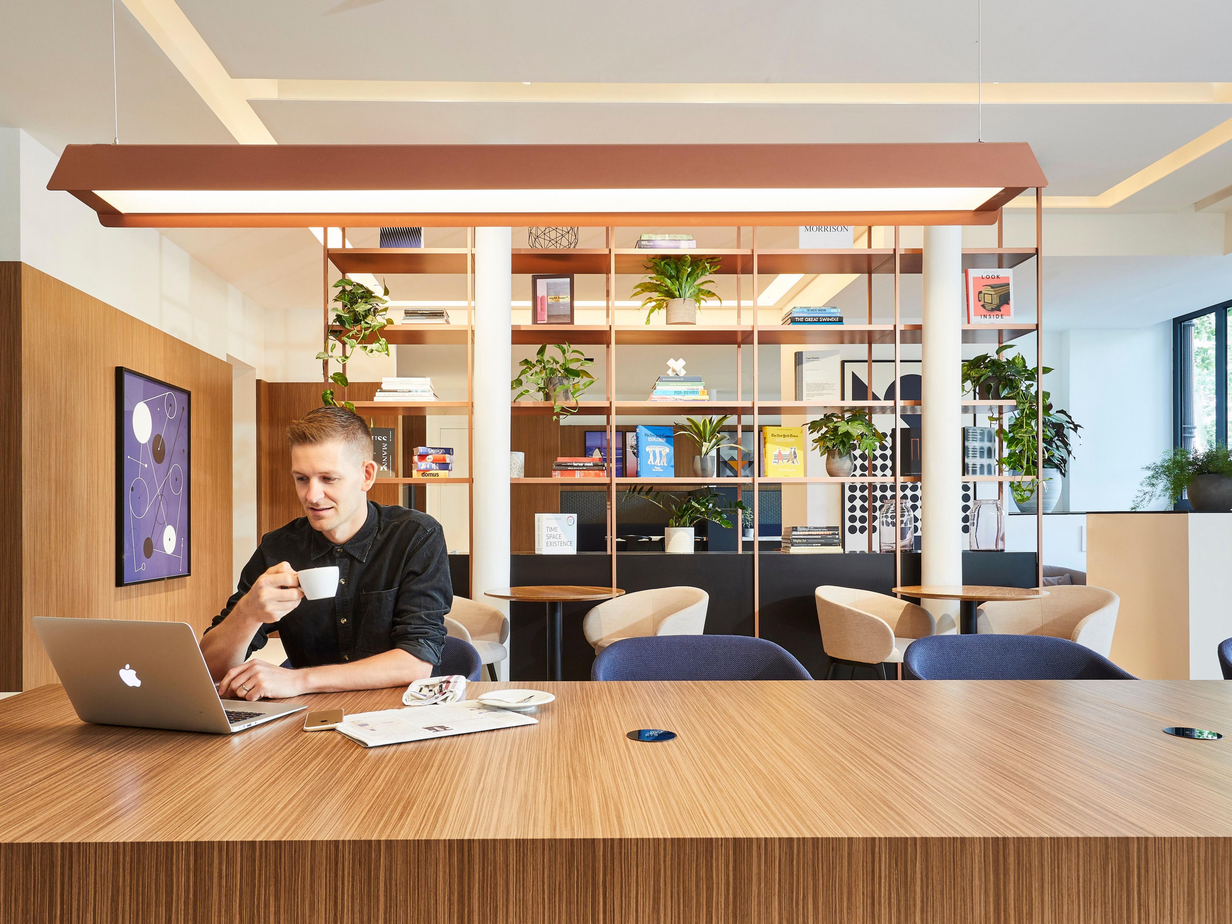 The plaza Workspace is the perfect place to work