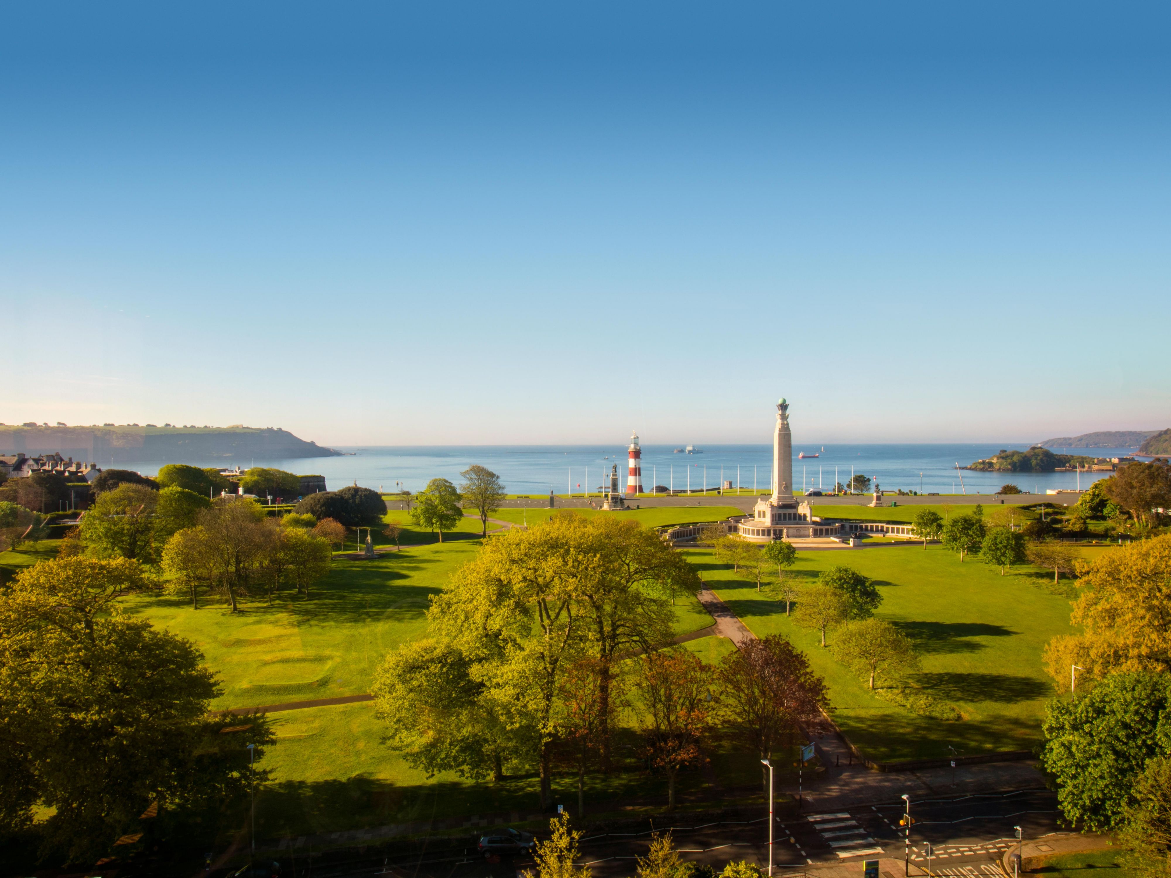 The view from Marco's restaurant