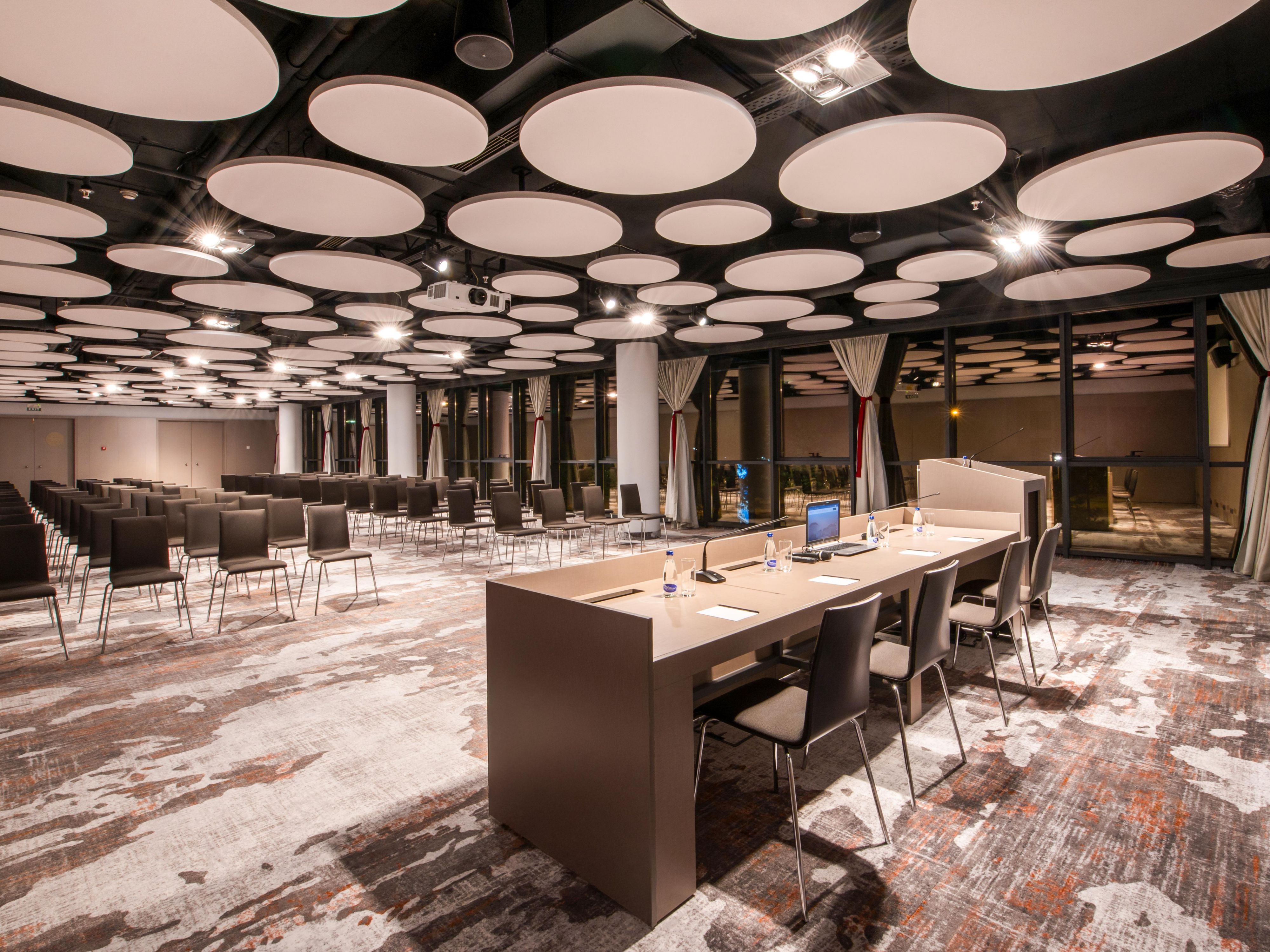 Host exceptional meetings and events at Crowne Plaza Podgorica. Our versatile venues, modern technology, and dedicated team ensure a seamless experience. With flexible spaces and stunning views, it's the ideal setting for business conferences, corporate meetings, or unforgettable social gatherings. Designed to make every event a success.