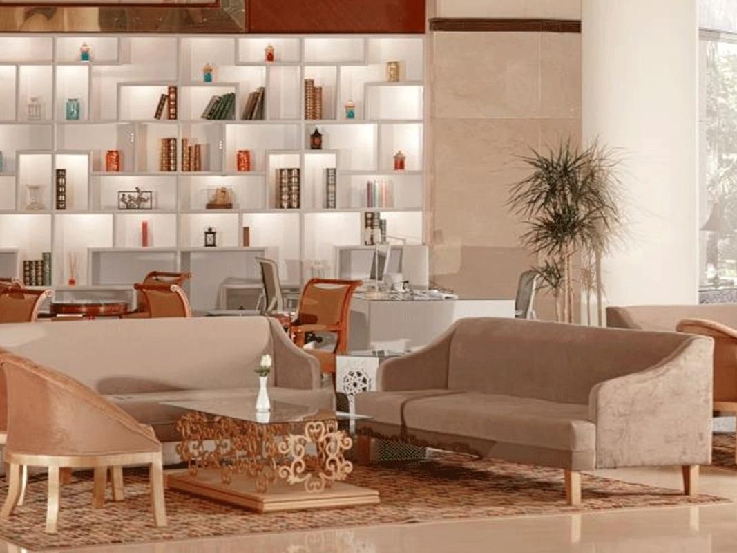 Discover the perfect blend of relaxatoin and sophistication at the Lobby Lounge Cafe, the heart of our hotel.  Whether you are looking for a serene spot to unwind, a cozy corner for a casual meeting, or a stylish venue to enjoy delightful treats, this is the place with its inviting atmosphere and exceptional service.