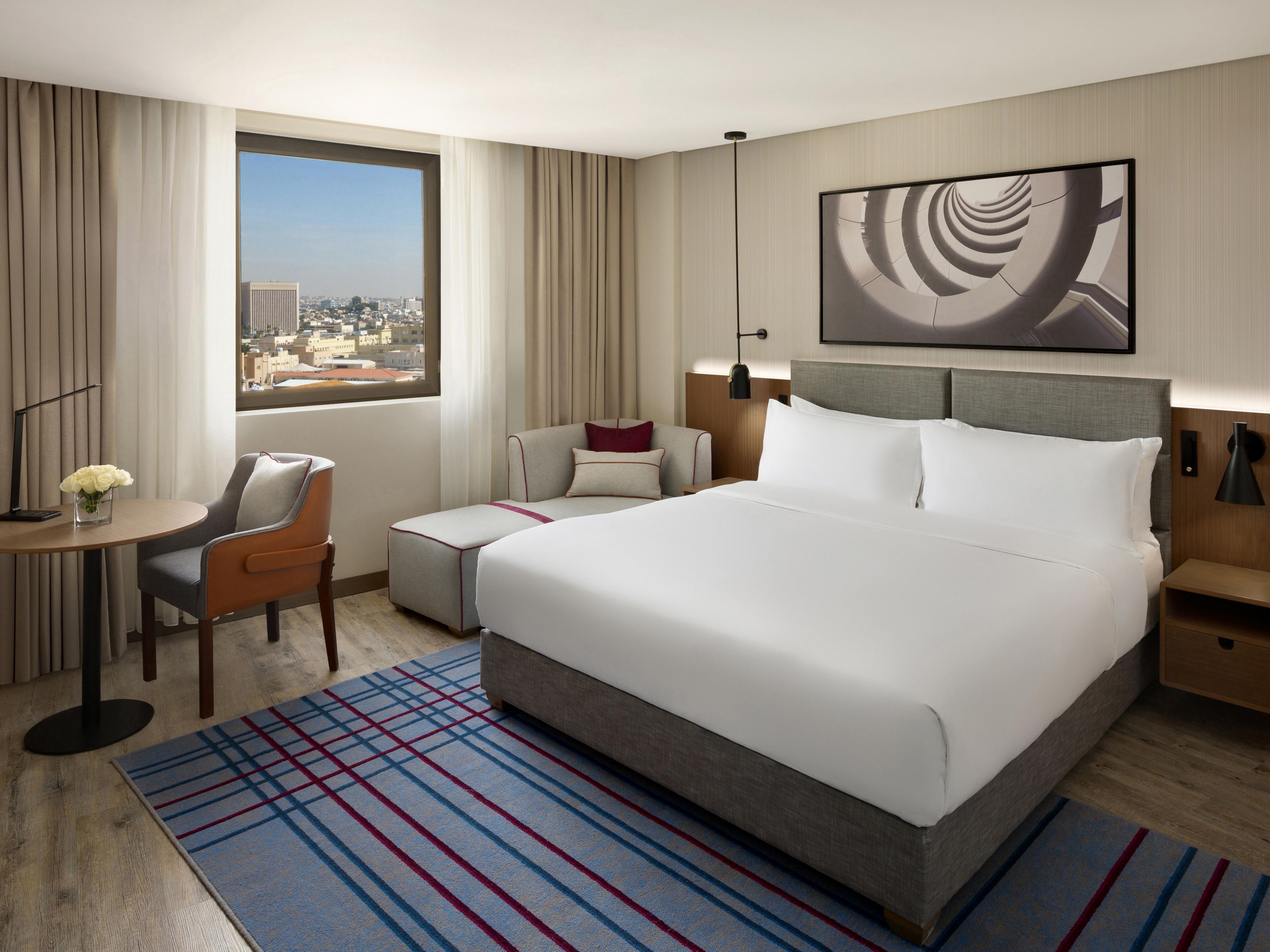A peaceful refuge is needed after a busy day at work. Day Use rooms and suites at Crowene Plaza Riyadh Palace are great for relaxation and rejuvenation, especially given their proximity to city’s main attractions.