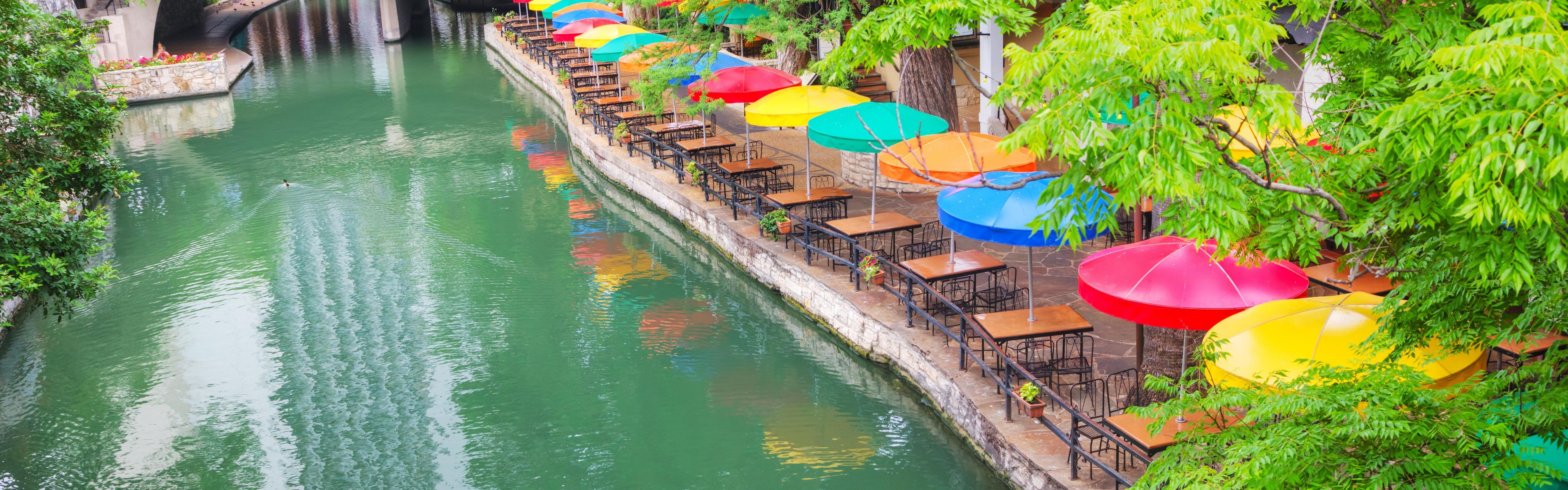 Book a room with us and explore the San Antonio River Walk.