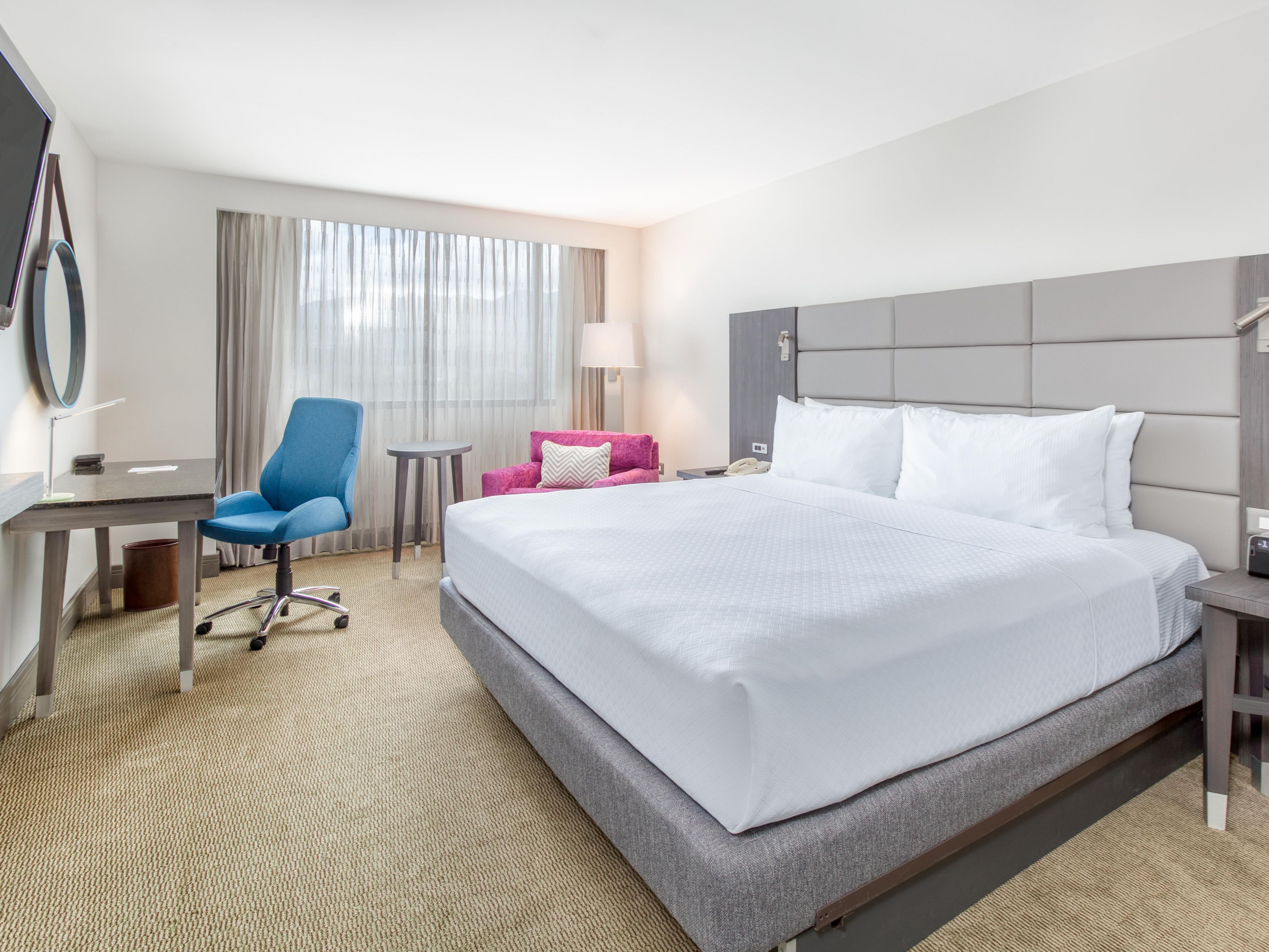 Stay in Modern and Spacious King Room for a Relaxing Experience