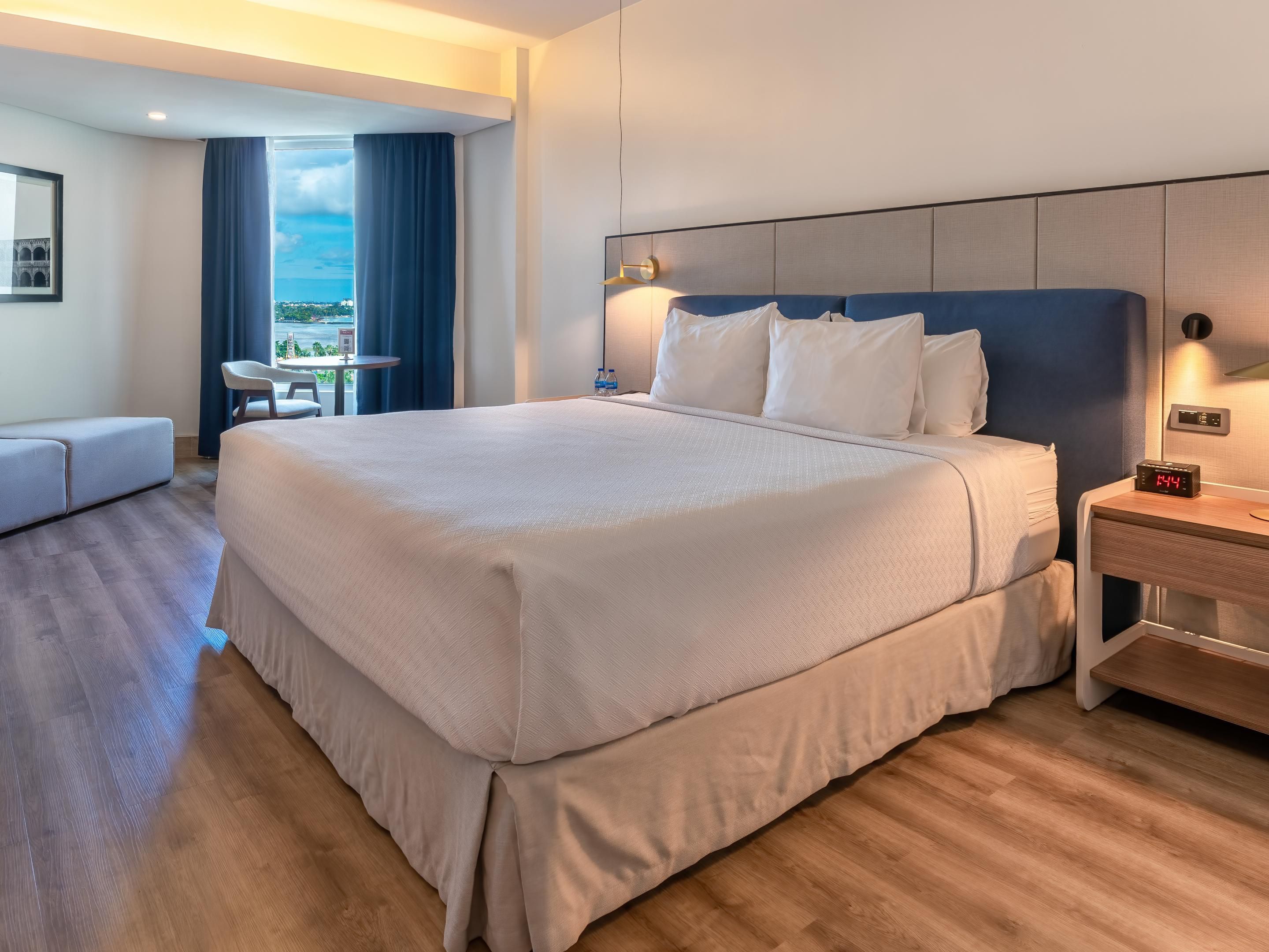 Unwind in our spacious and cozy King guest rooms.