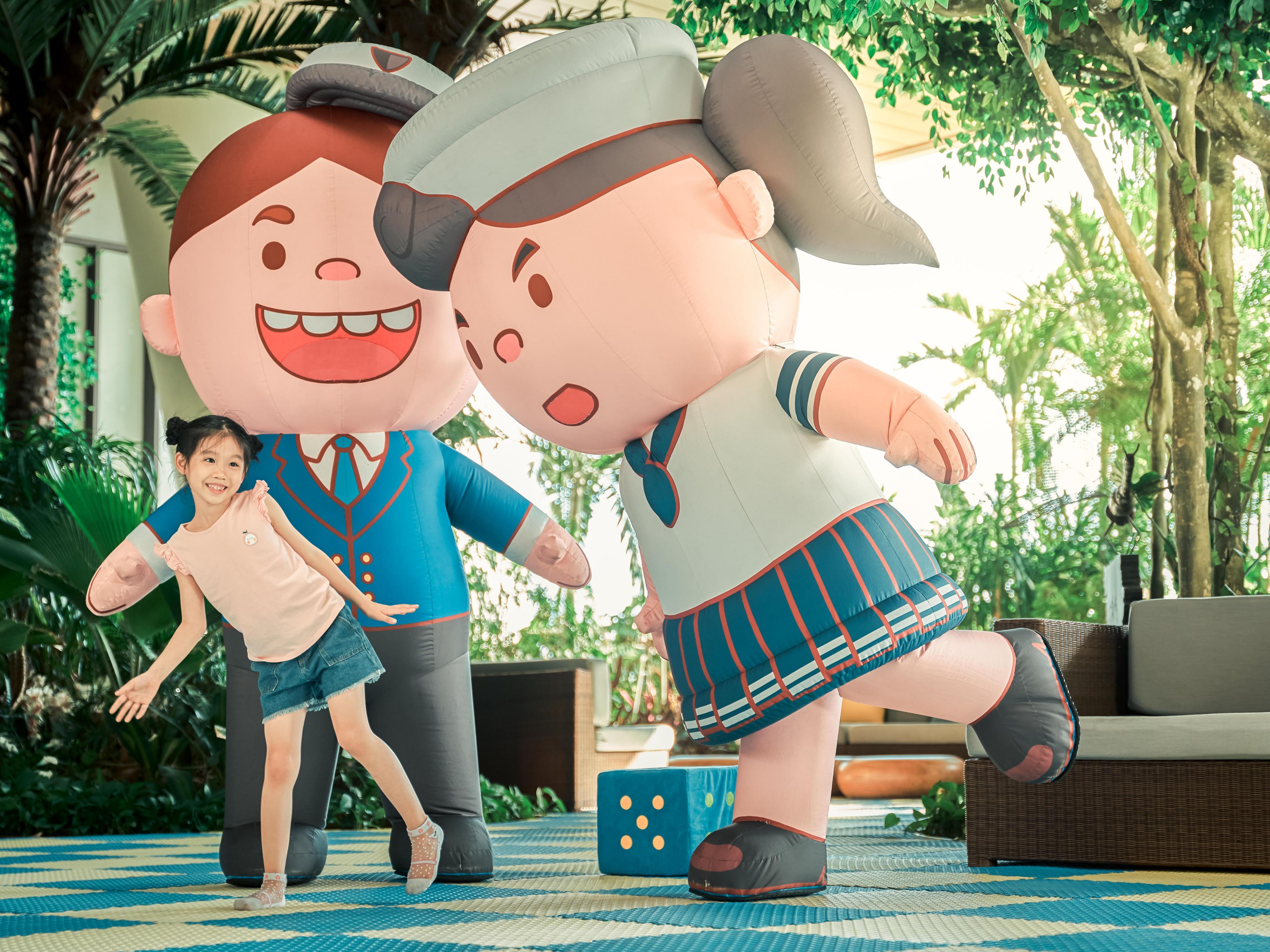 A variety of children's activities, so that children can be really happy to immerse in the childlike world, enjoy the full holiday life