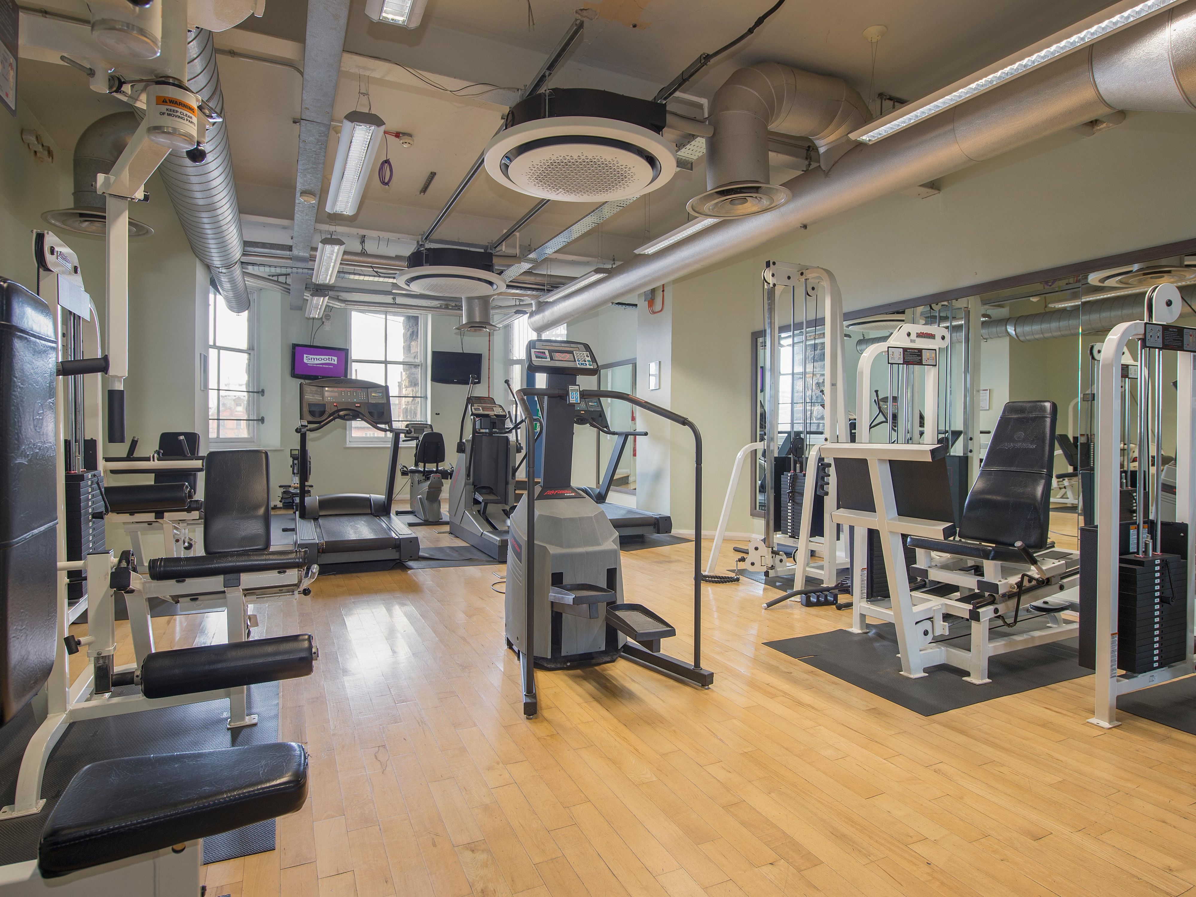 The Health Club is open 24 hours a day