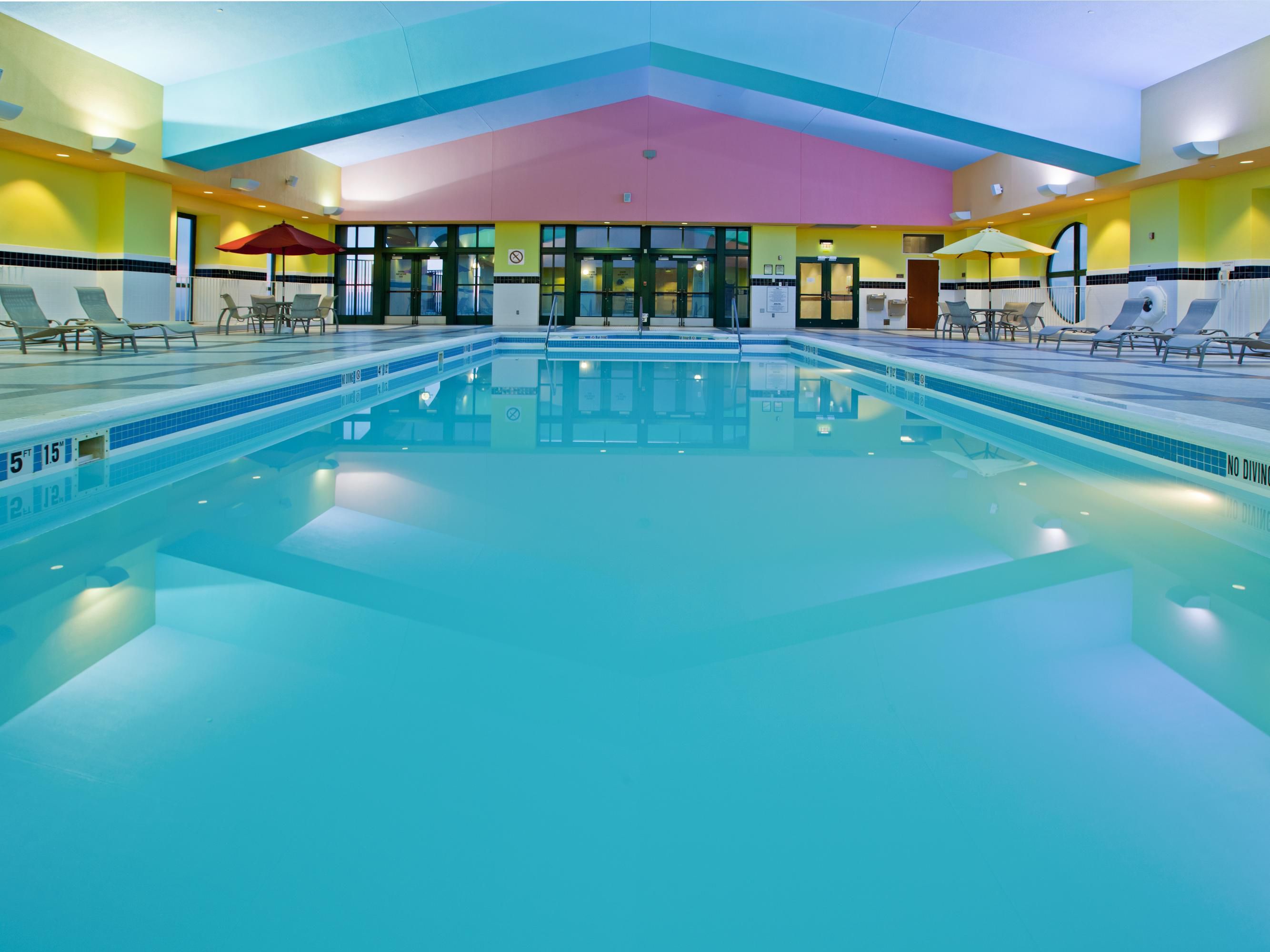 Lap Pool located on 14th floor of Crowne Plaza