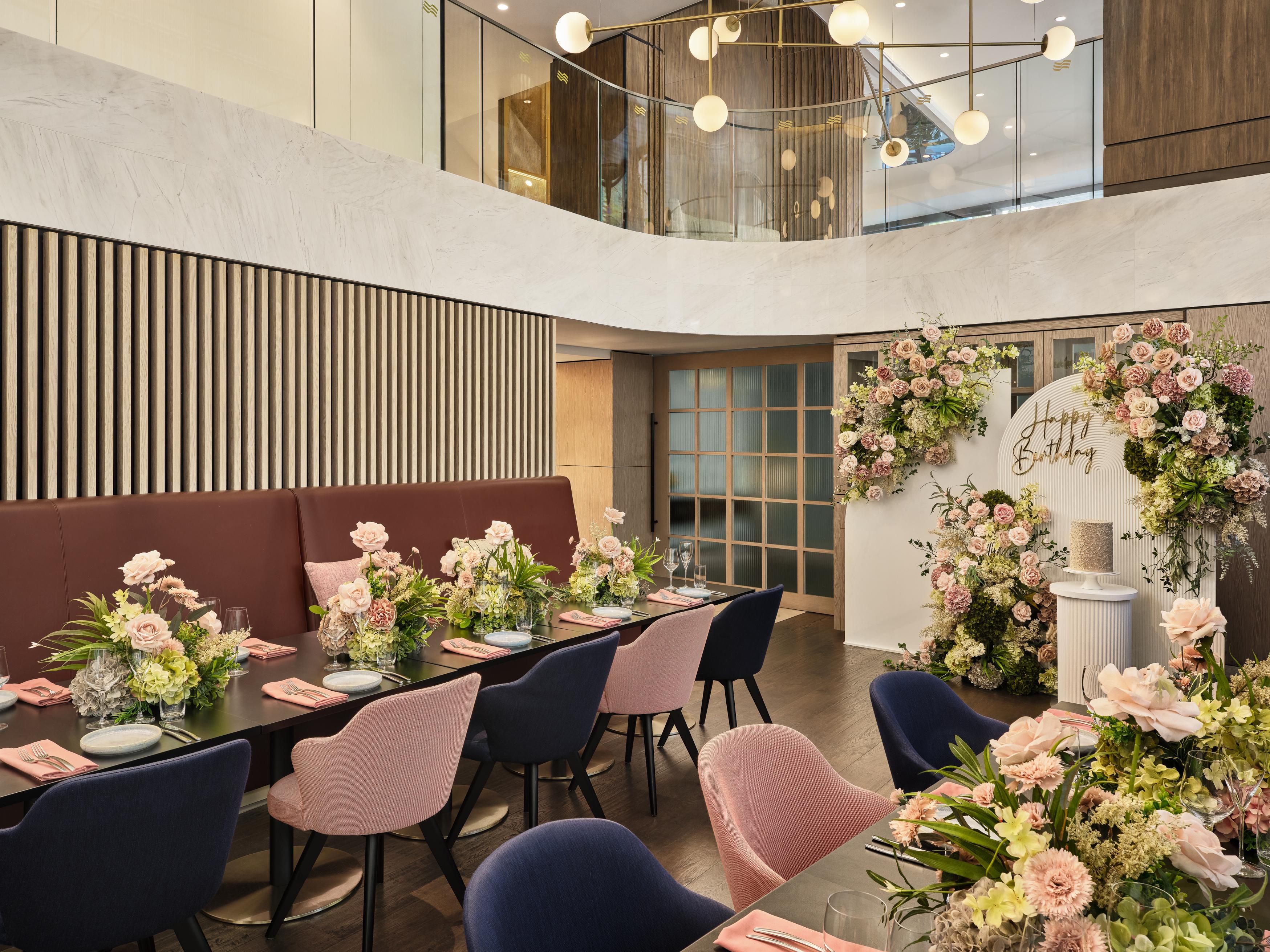 Host your next special occasion at TWO 88 Bar & Kitchen! Our versatile 164 sqm space is perfect for birthdays, engagements, and social gatherings of up to 50 guests. Let us set the scene for an unforgettable event.