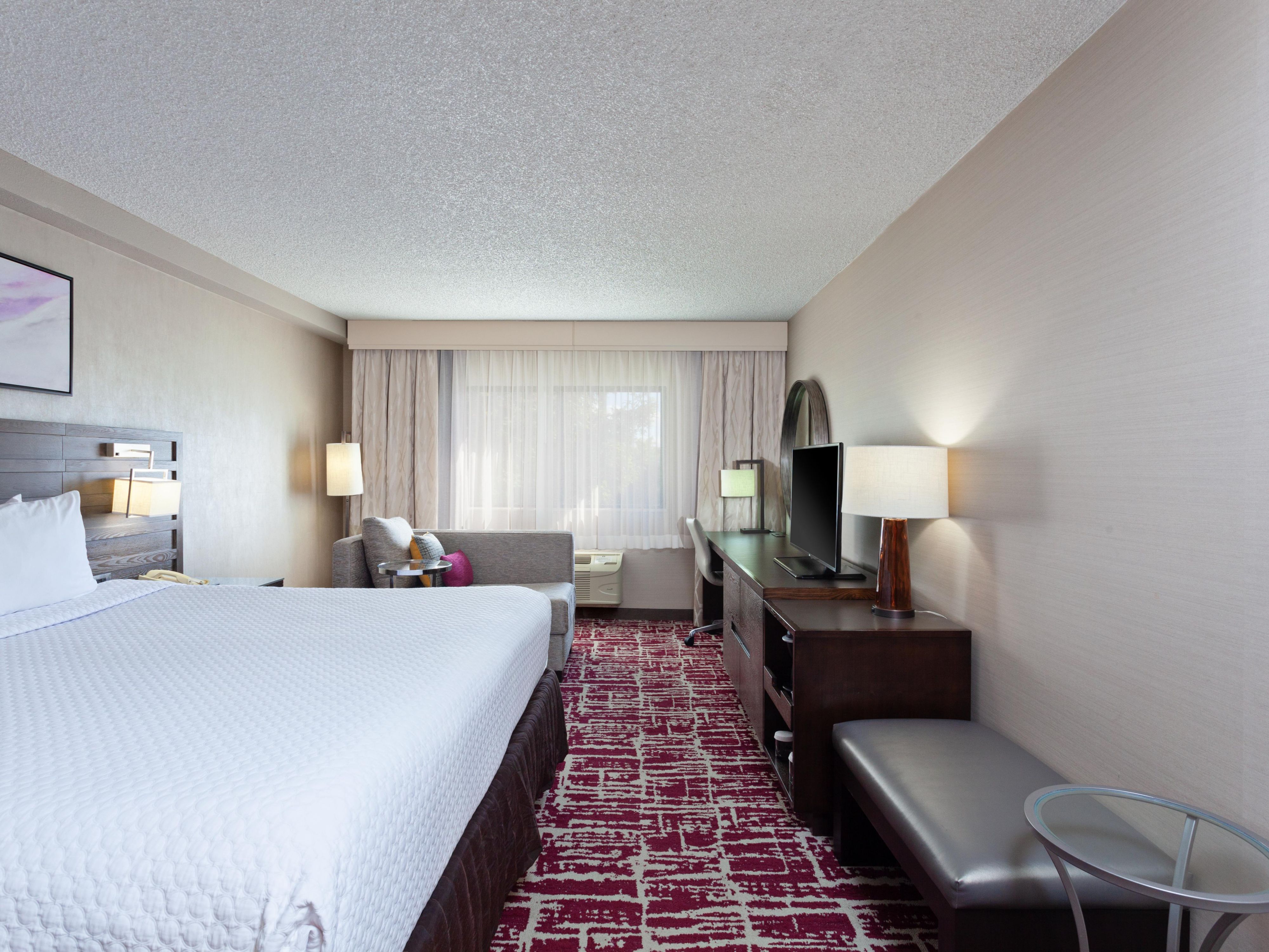 Newly Renovated King Bed Guest Room