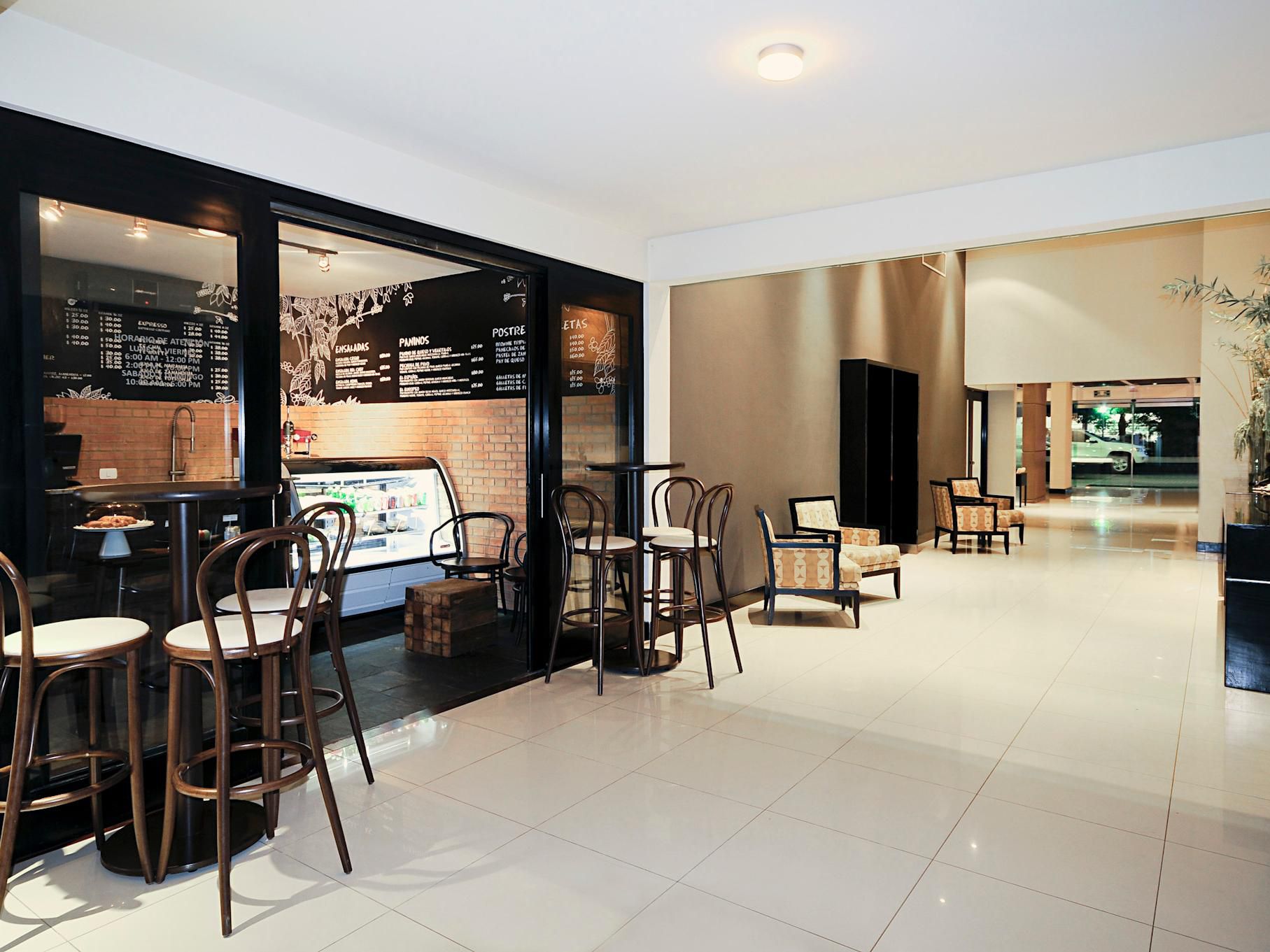 in a hurry? Enjoy the various to-go options offered by our Market Place.