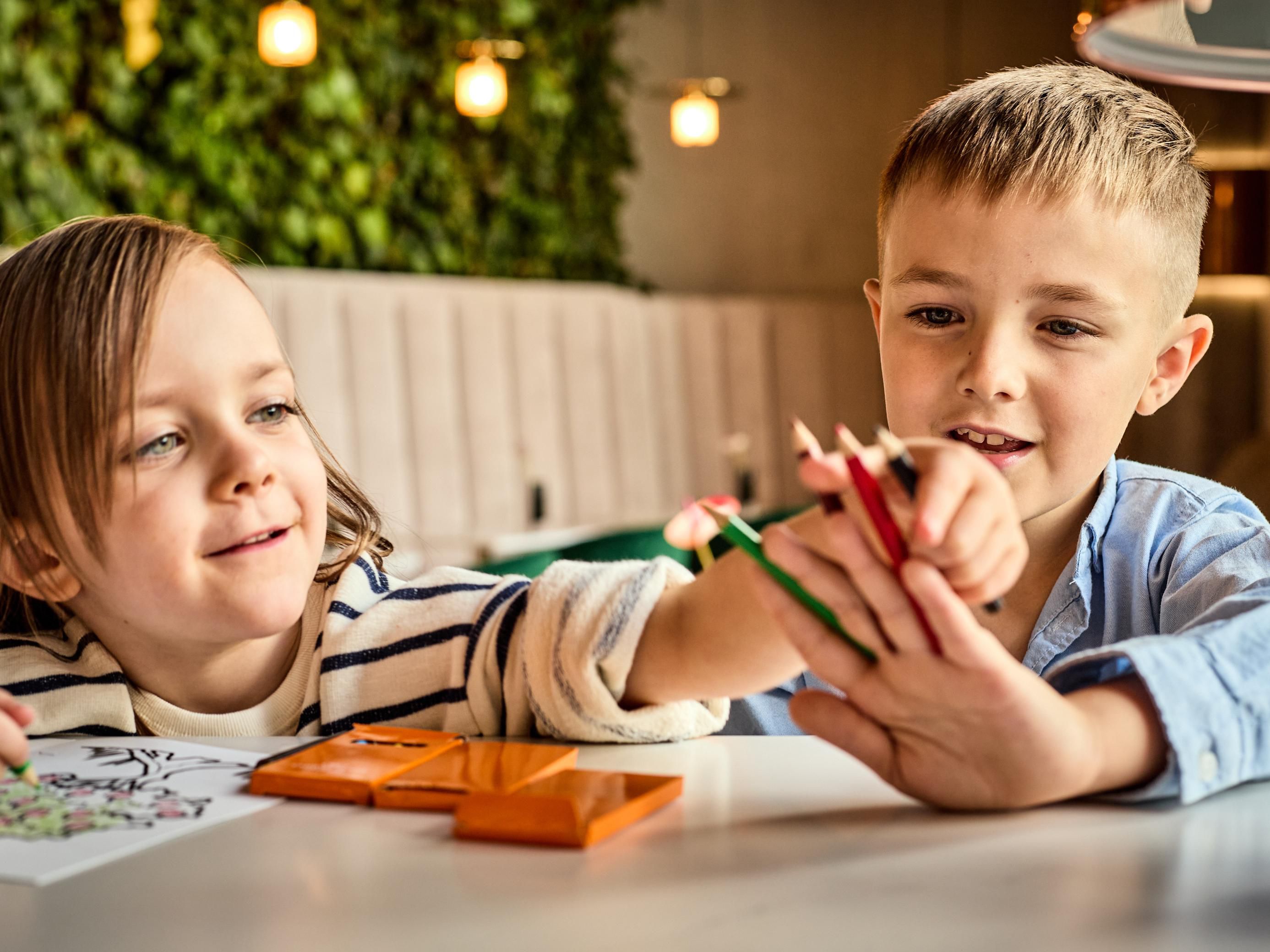 On selected days from 8 a.m. to 9 p.m., we set up a playroom for children. The children will have a chance to spend some fun time, enjoying a multicolour ball pool, play kitchen, drawing books, Xbox Kinect and PlayStation. Children in the Kids Club must be accompanied and supervised by parents/guardians at all times.