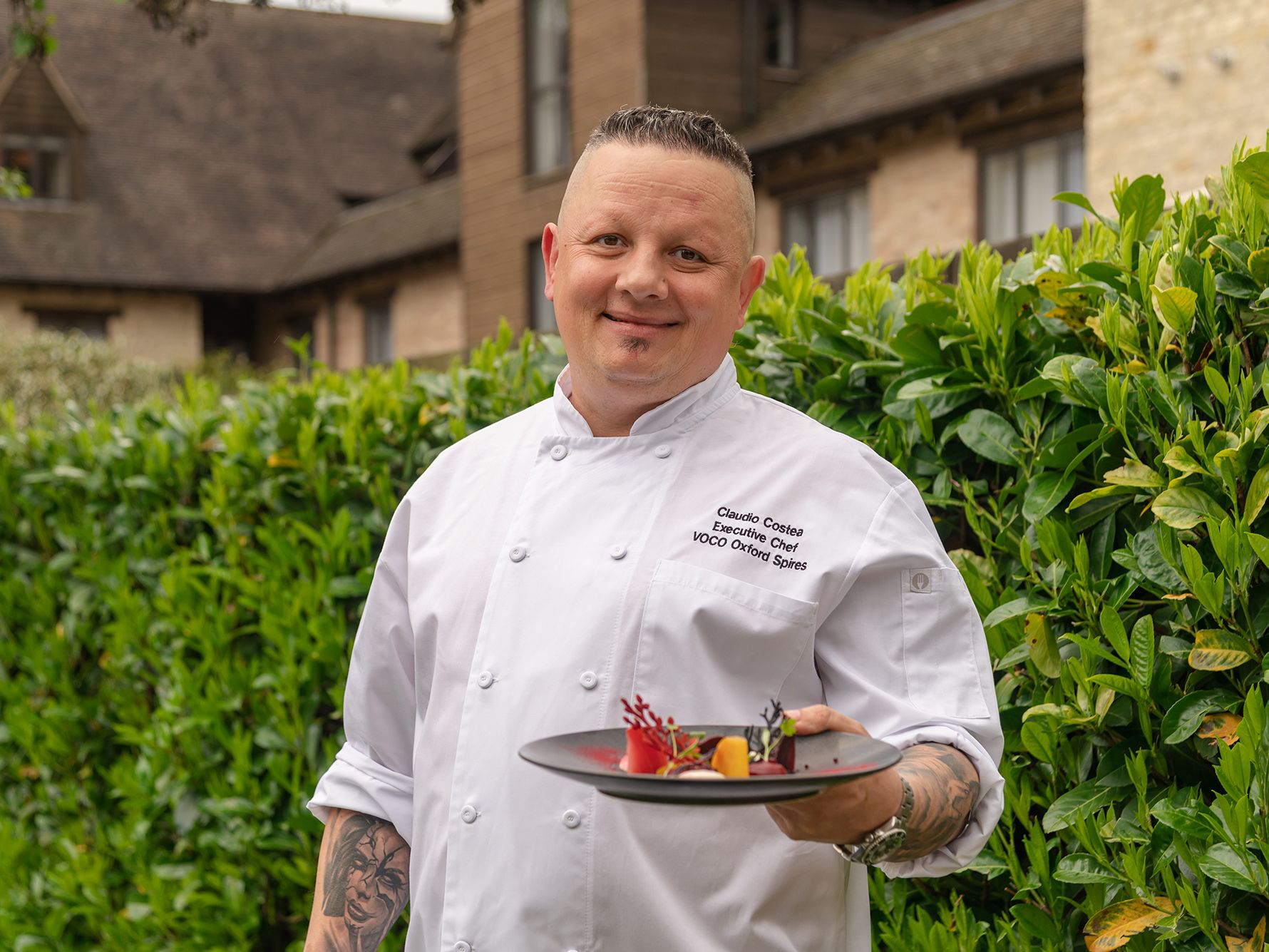 Executive chef Claudio Costea