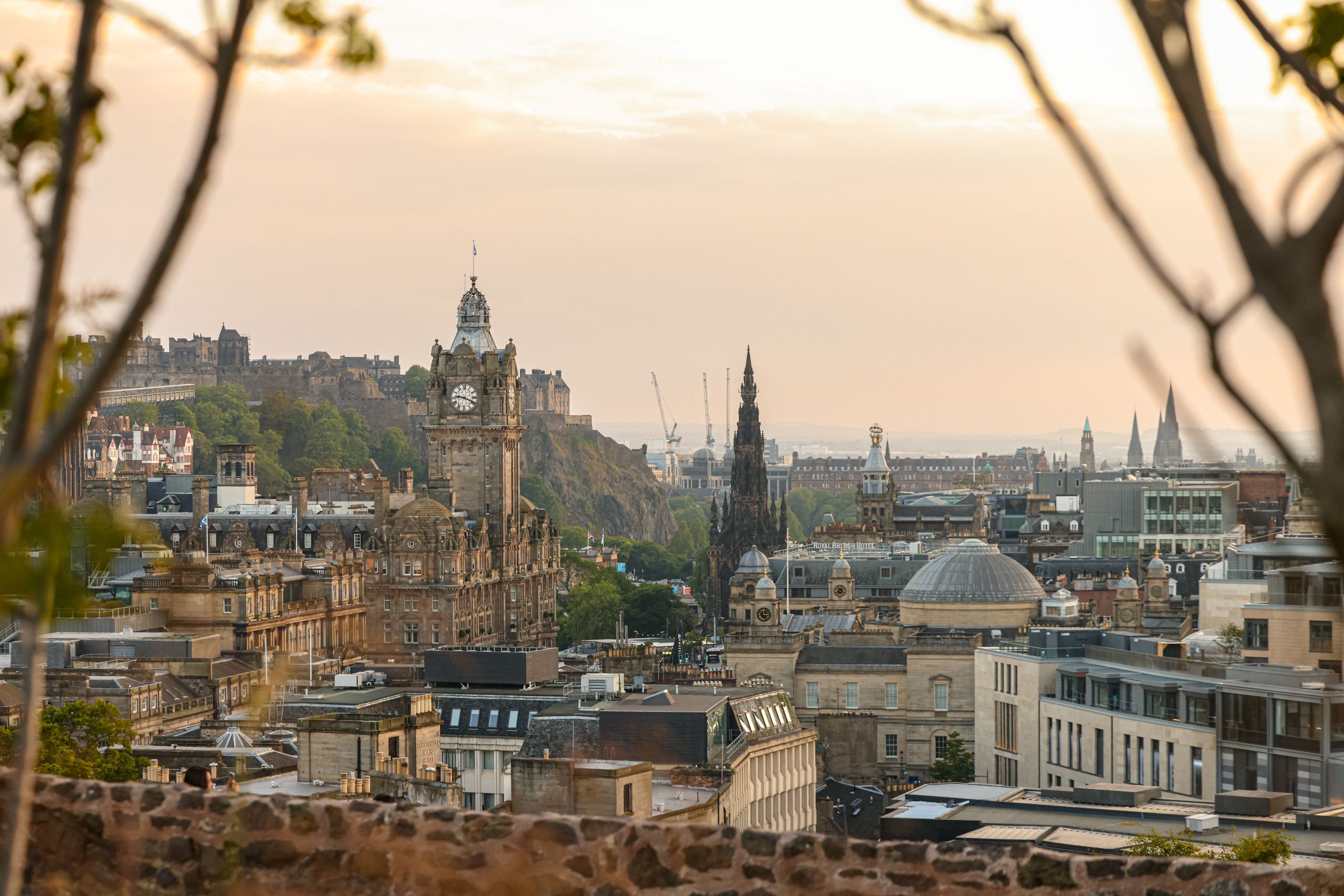 Edinburgh scenic view