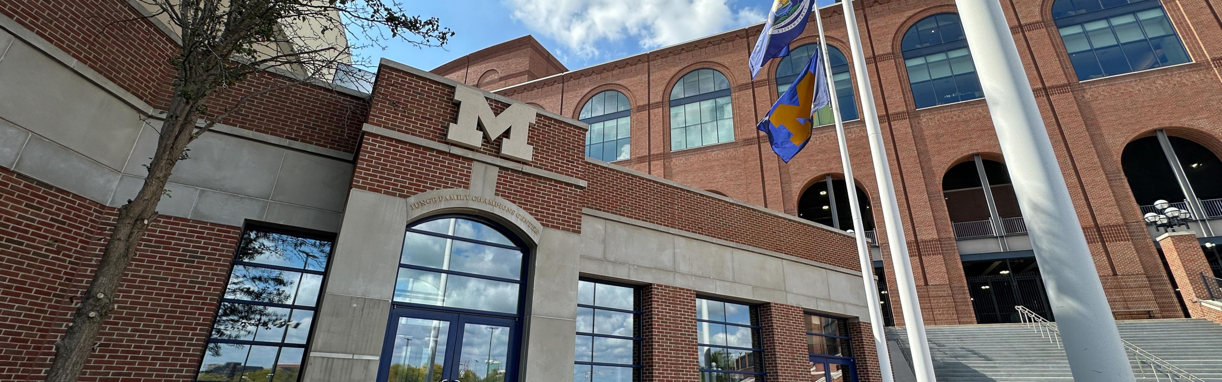 Discover Michigan Athletics! Junge Family Champions Center nearby!