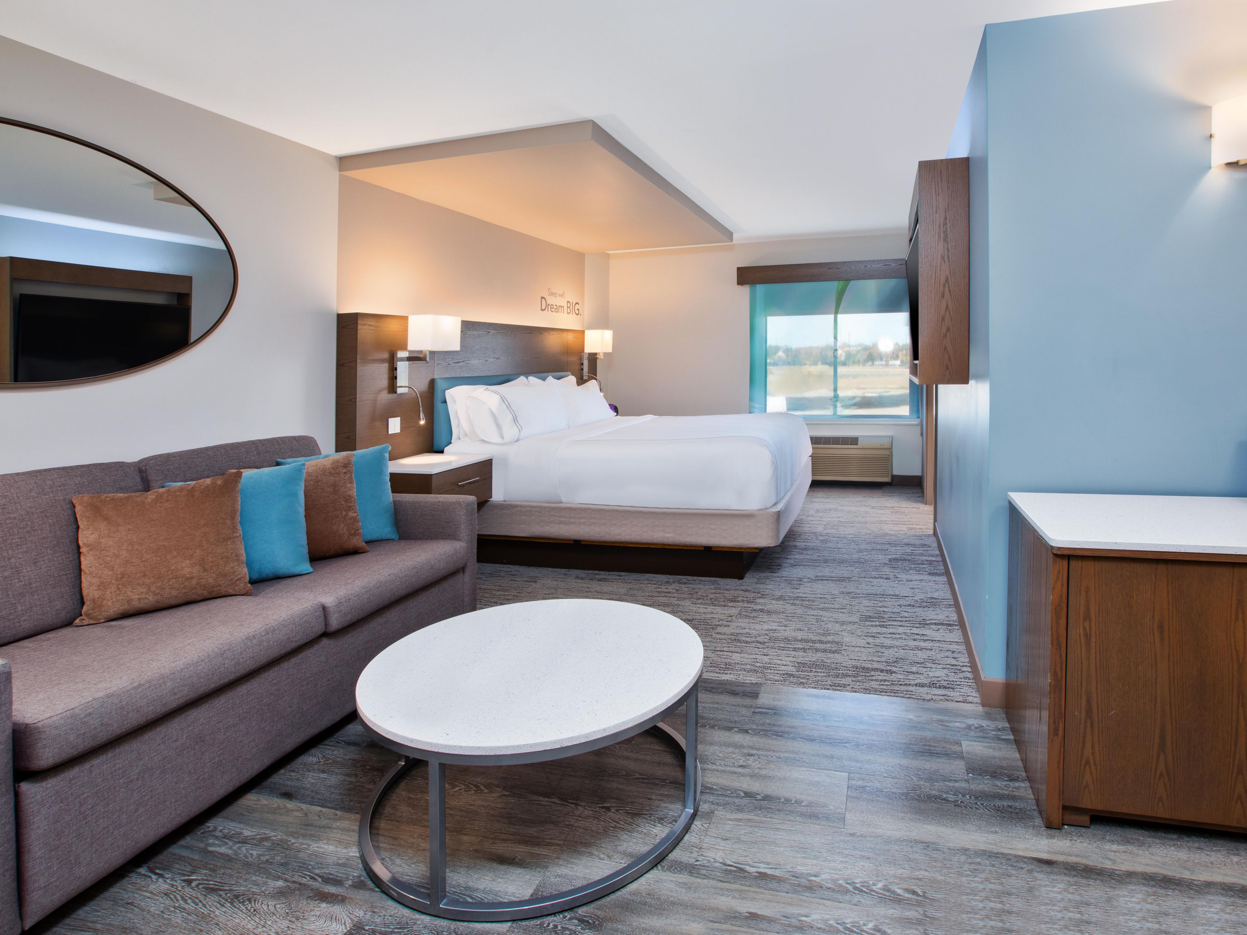 For extra space, book our King Junior Suite.