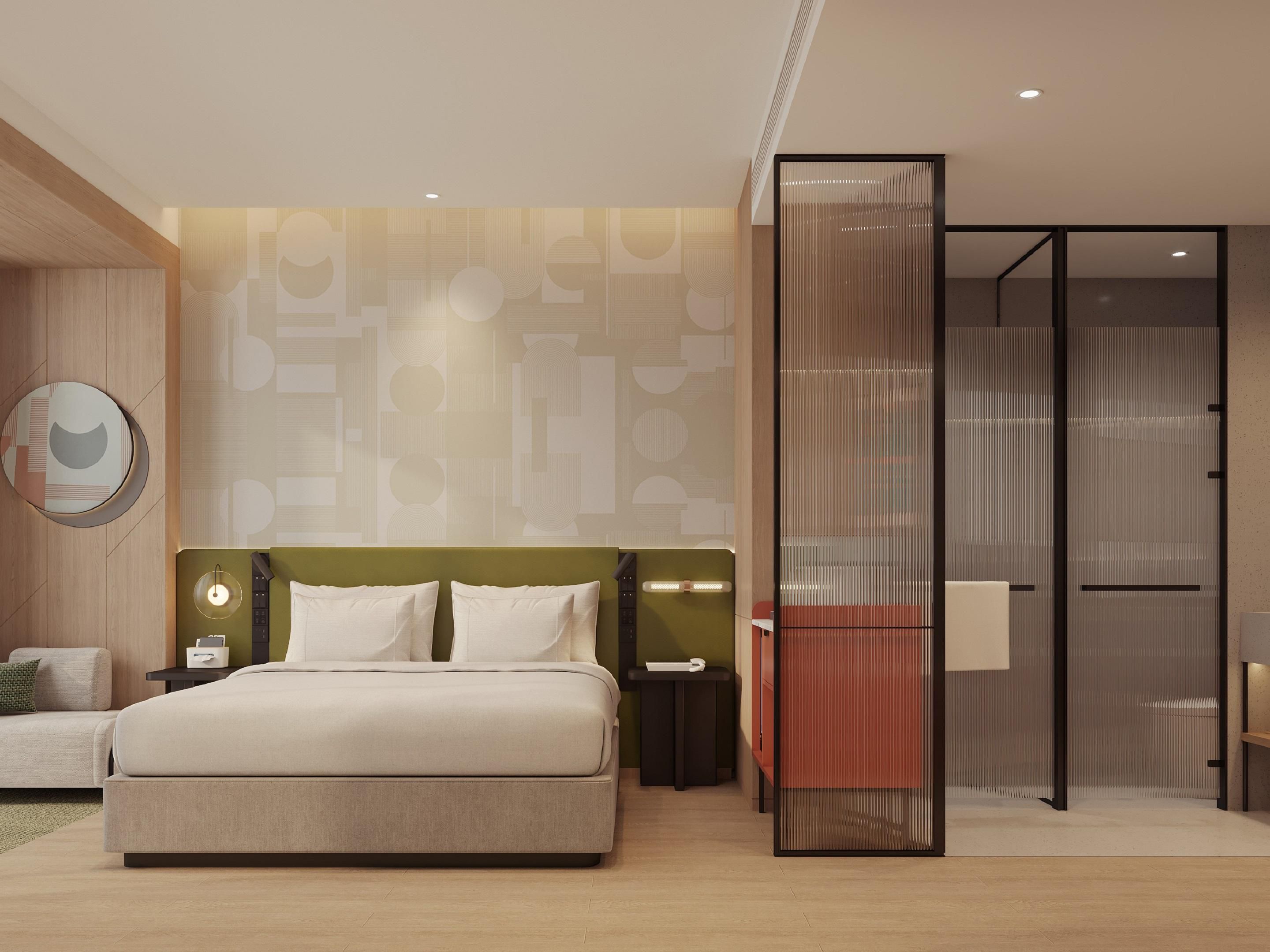 24小时健身中心配备有氧设备、自由重量训练区。客房内配备瑜伽垫、等运动工具，随心自在，解锁健康好状态。