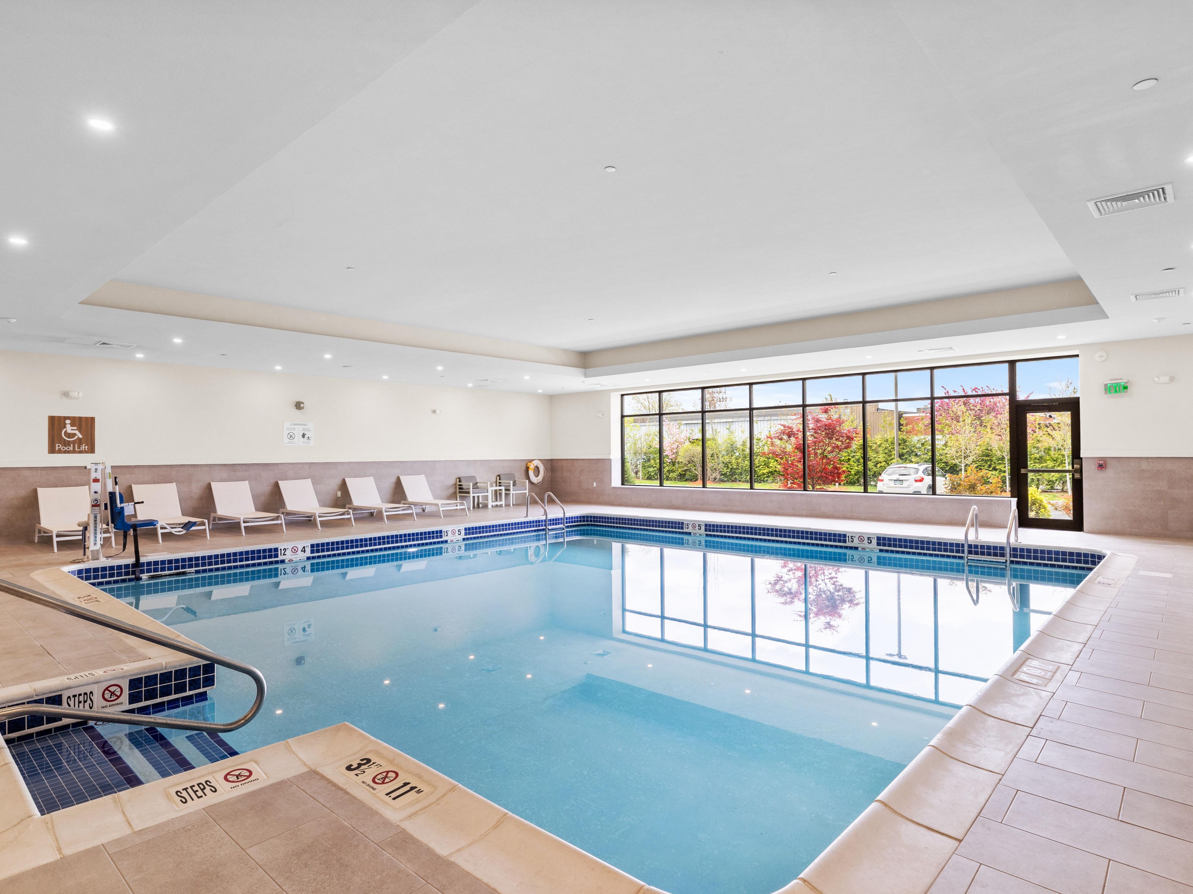 Rain or shine, the pool will be waiting!