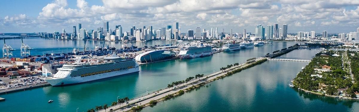 Set sail on a cruise at the Port of Miami.