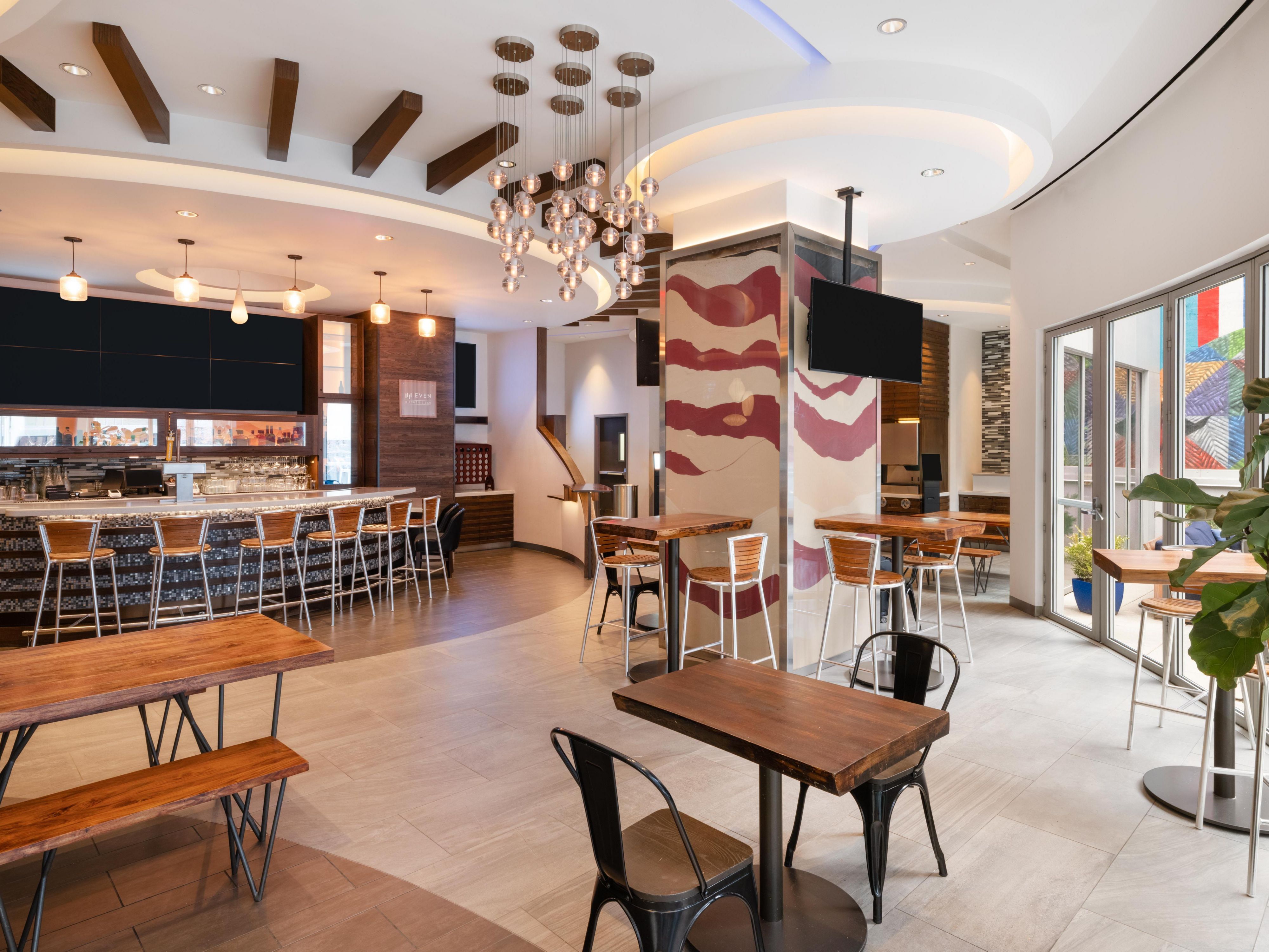 Bar and dining area