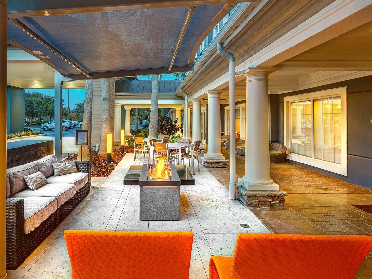 Relax at our cozy outdoor fire pit