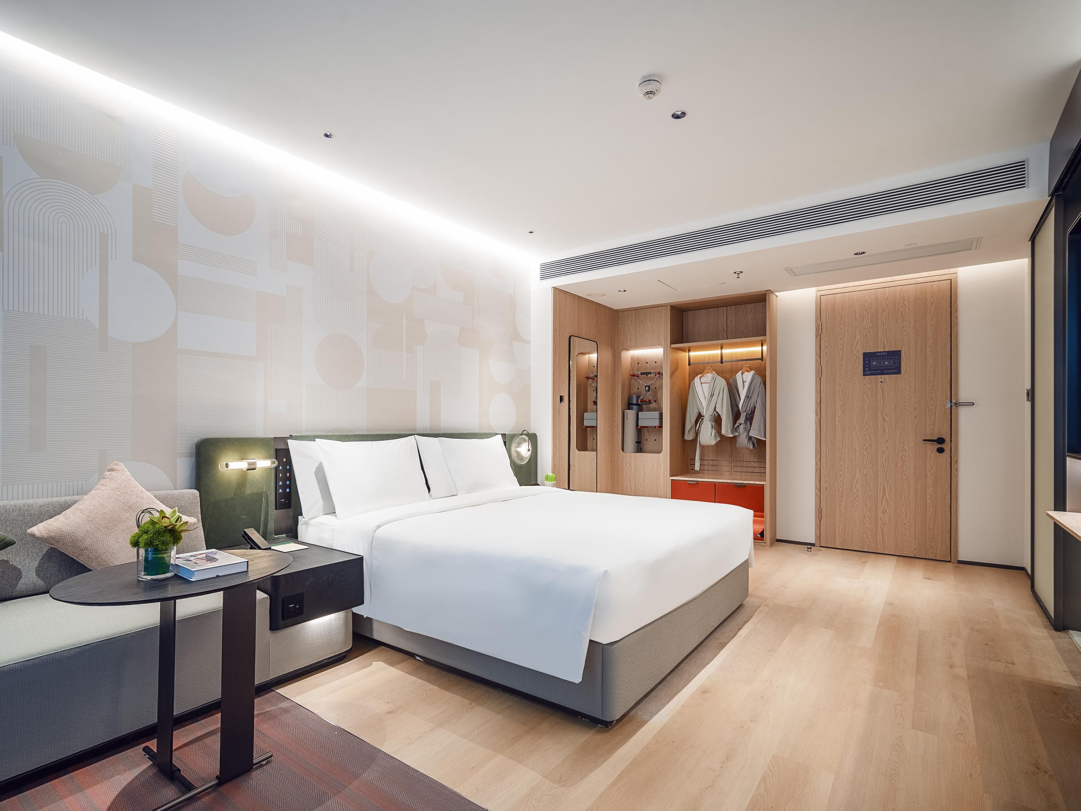 豪华城市景观大床房