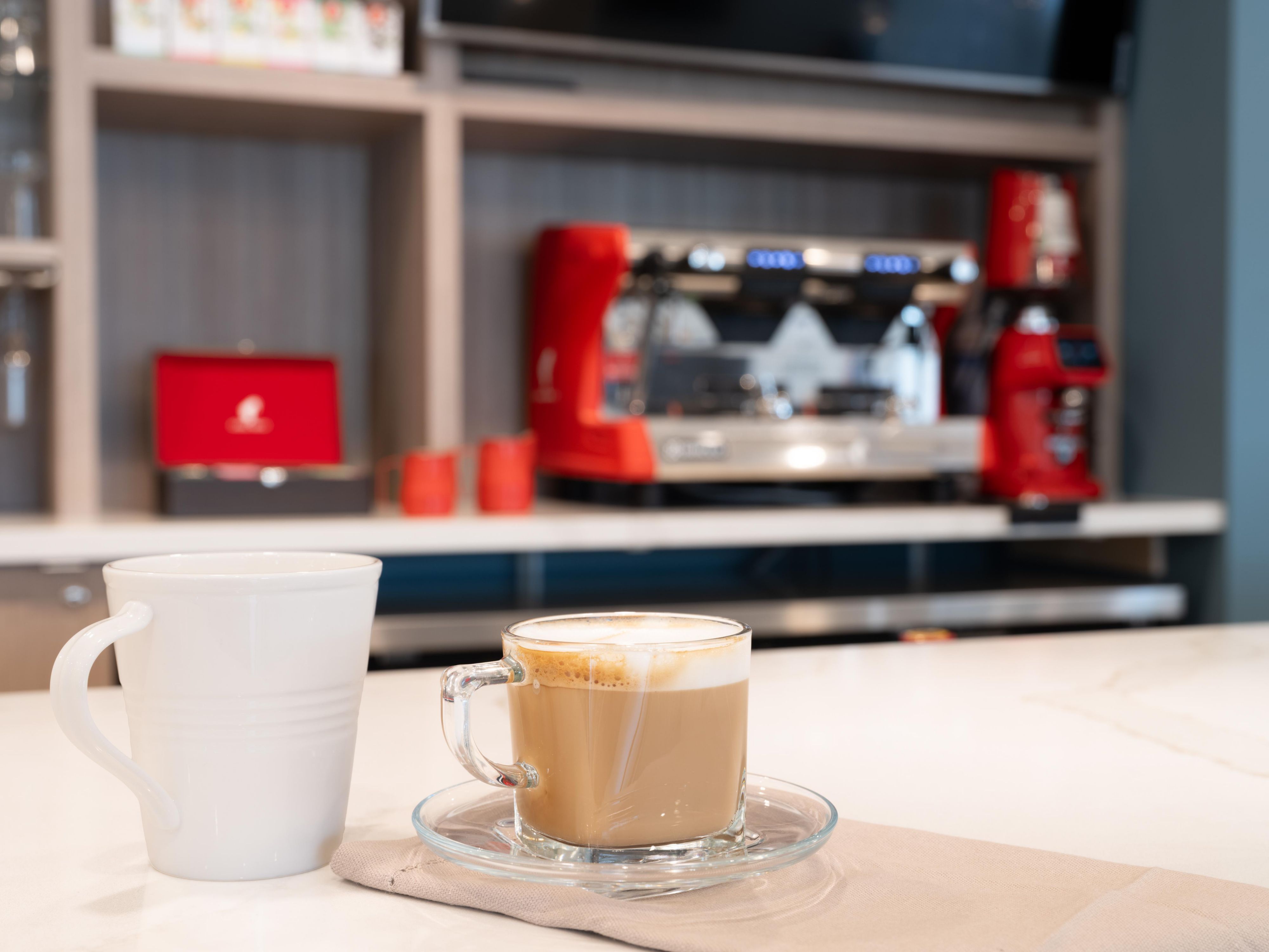 We proudly serve Julius Meinl, one of the world’s most esteemed roasters. Since 1862, their expertly crafted blends have embodied elegance, balance, and flavor. Whether a bold espresso or a calming herbal infusion, each sip delivers an experience designed to awaken your senses, elevate your mood, and support your wellness from the very first pour.