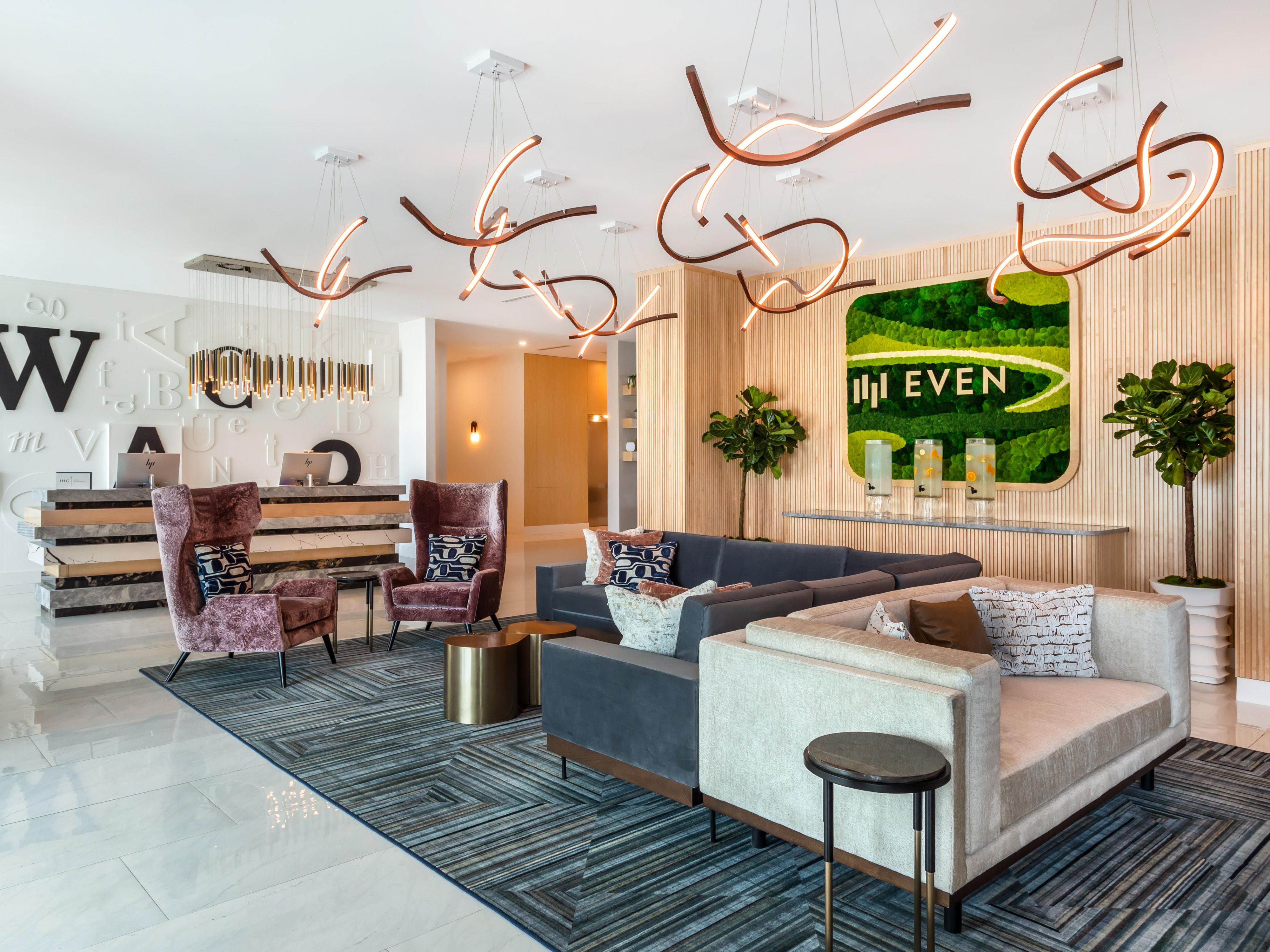 A vibrant space to meet, relax, and recharge.