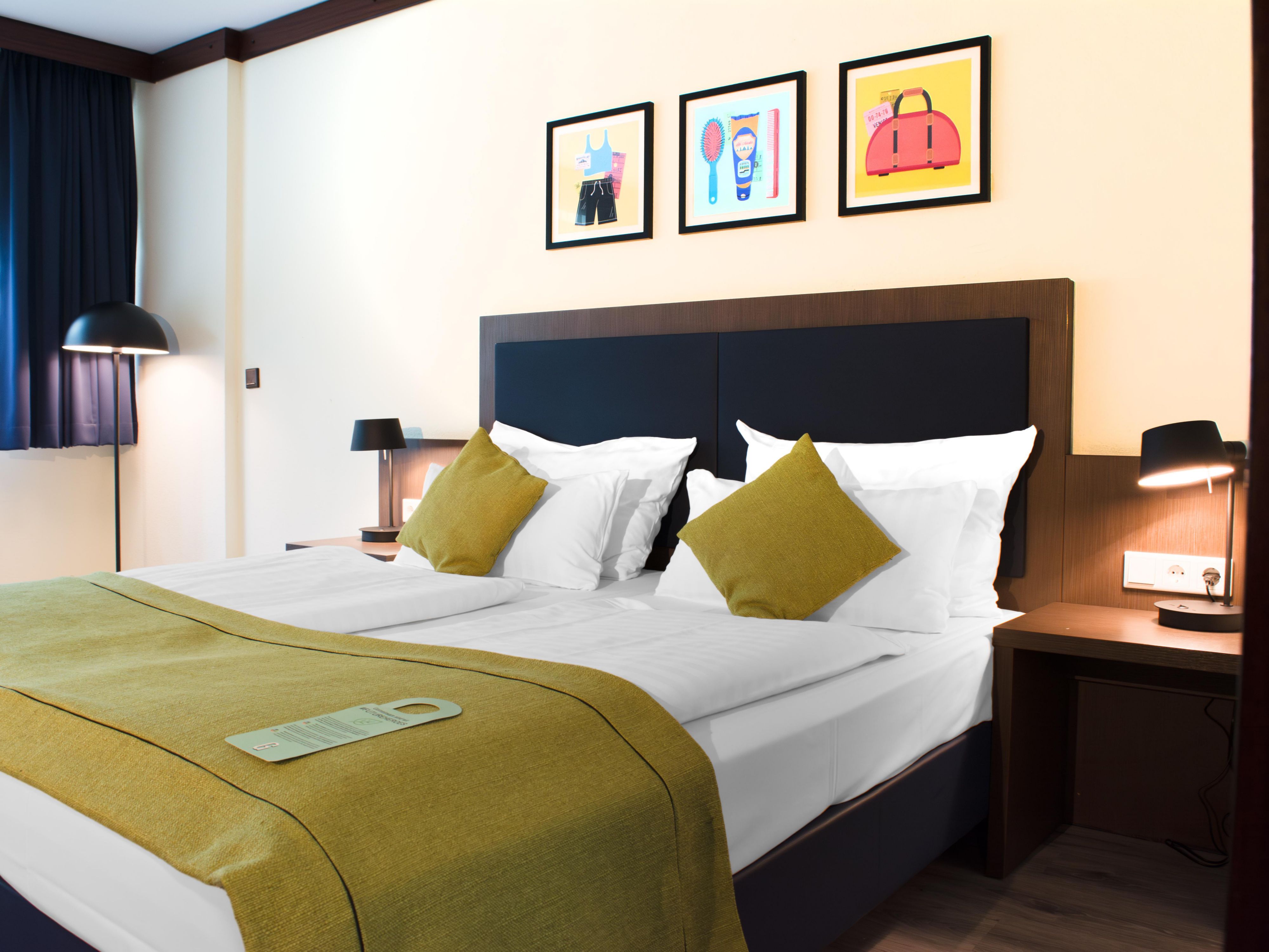 Book your comfortable room at Garner Frankfurt and enjoy your stay