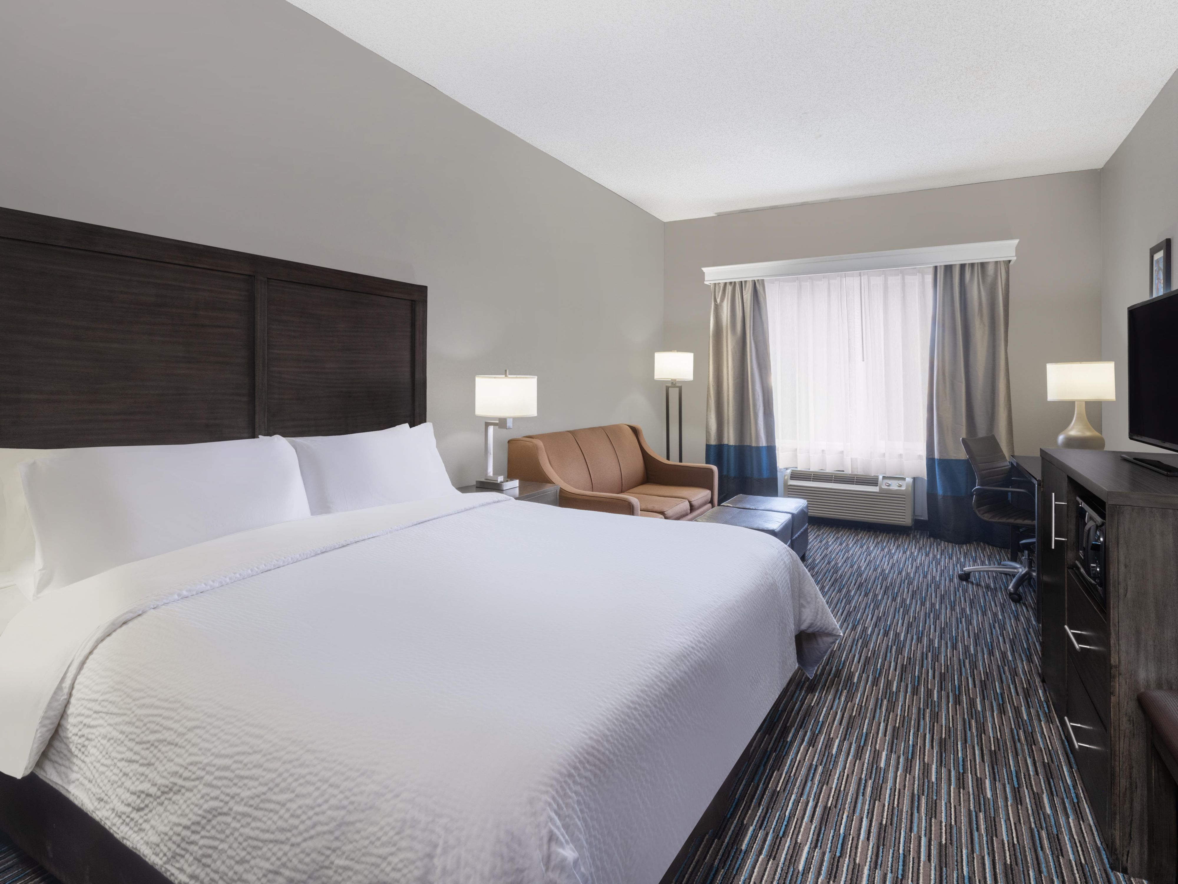 Our ADA accessible rooms offer convenient wheelchair access.