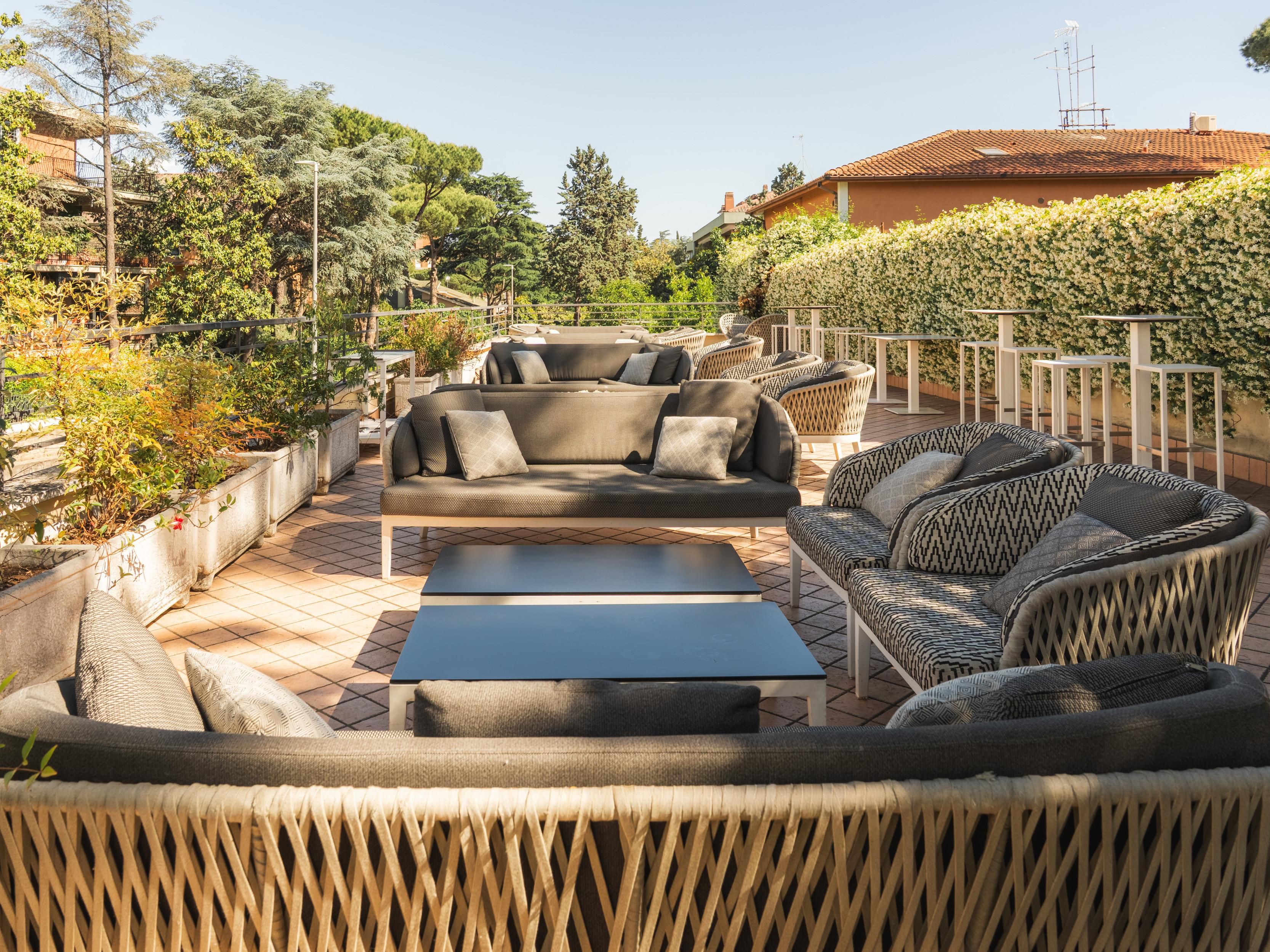 Unwind in the garden area and enjoy the moment