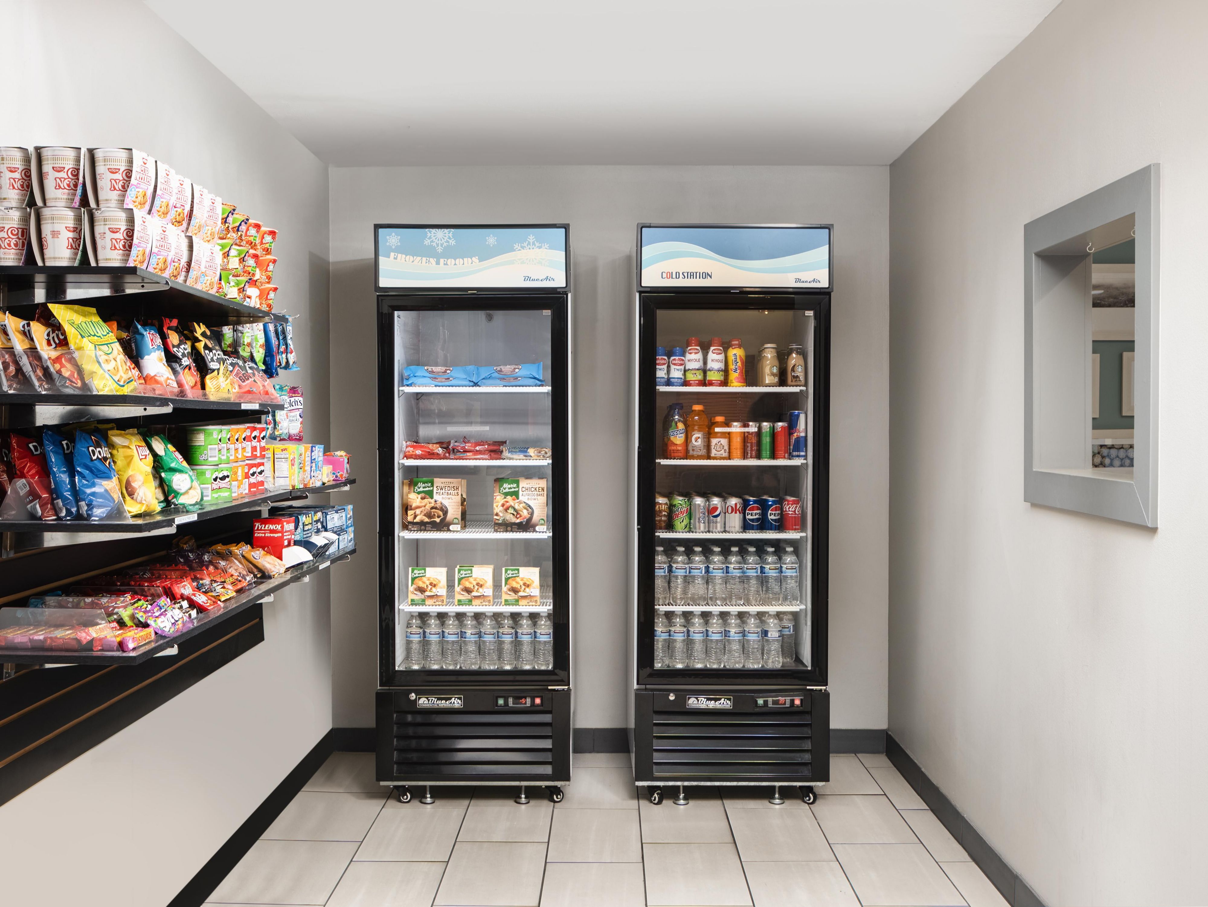 Work out whenever it's most convenient in our fully equipped fitness center, which is open 24 hours a day. The gym includes elliptical machines, treadmills, and free weights, providing everything you need for a well-rounded workout during your stay. 