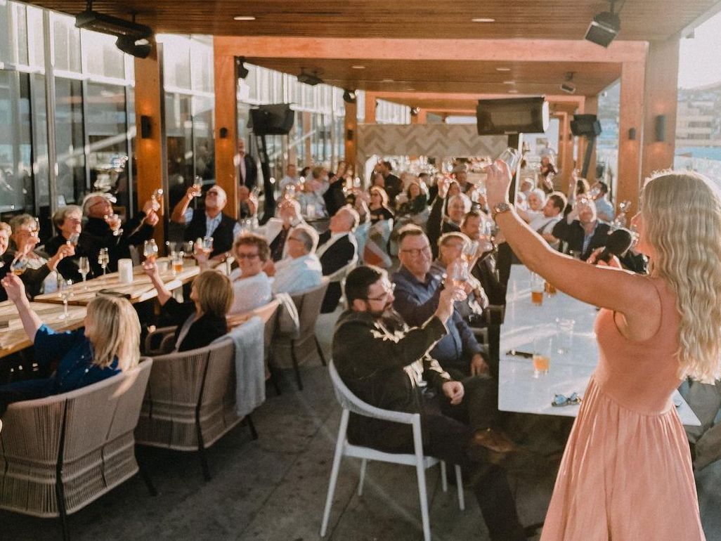 Gala dinner at Crowne Plaza Hobart