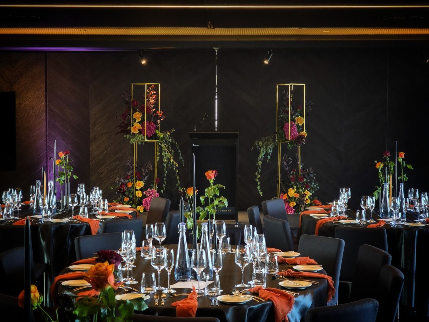 Gala dinner at Crowne Plaza Hobart