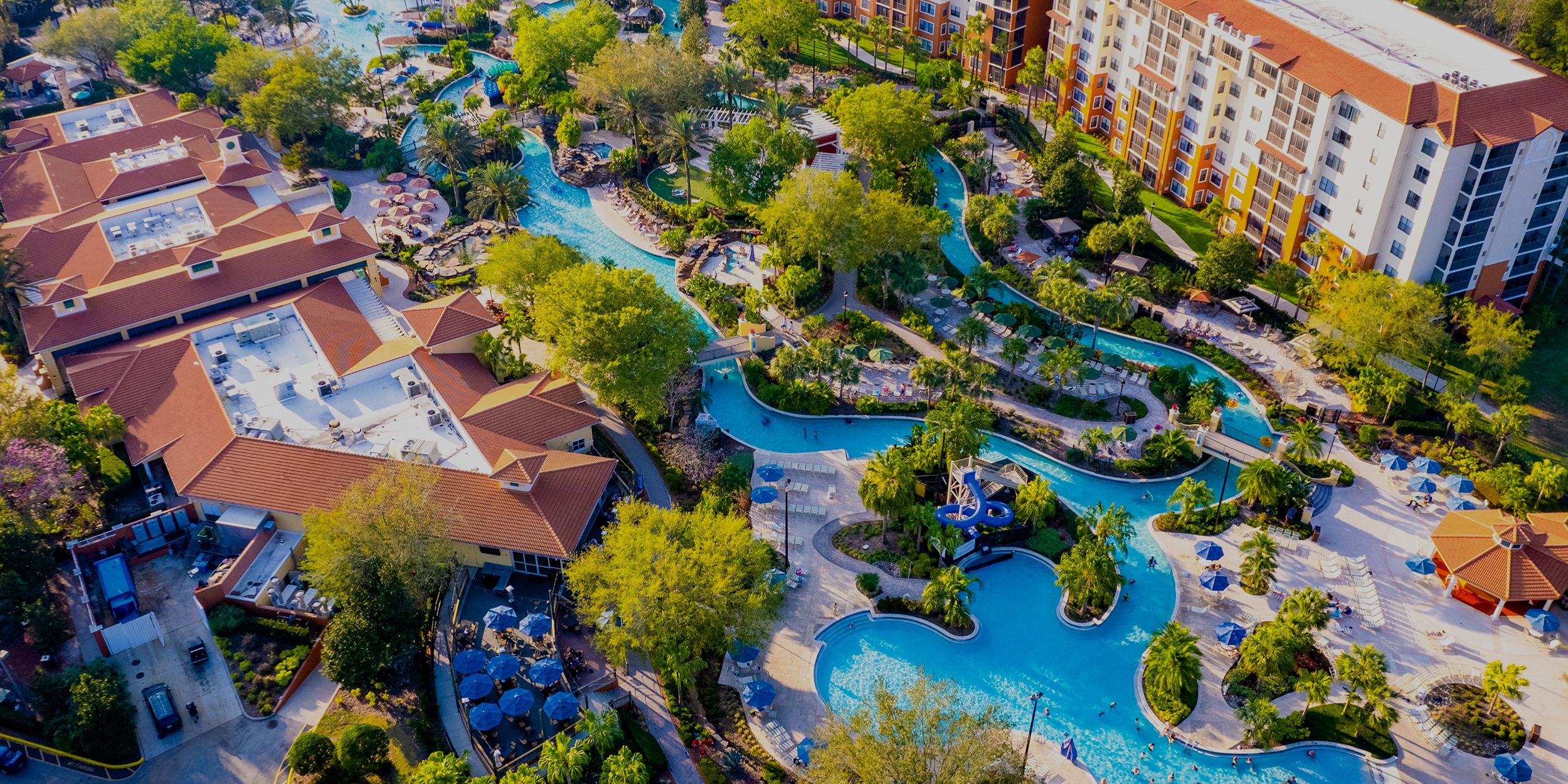 Aerial view of the HCV property