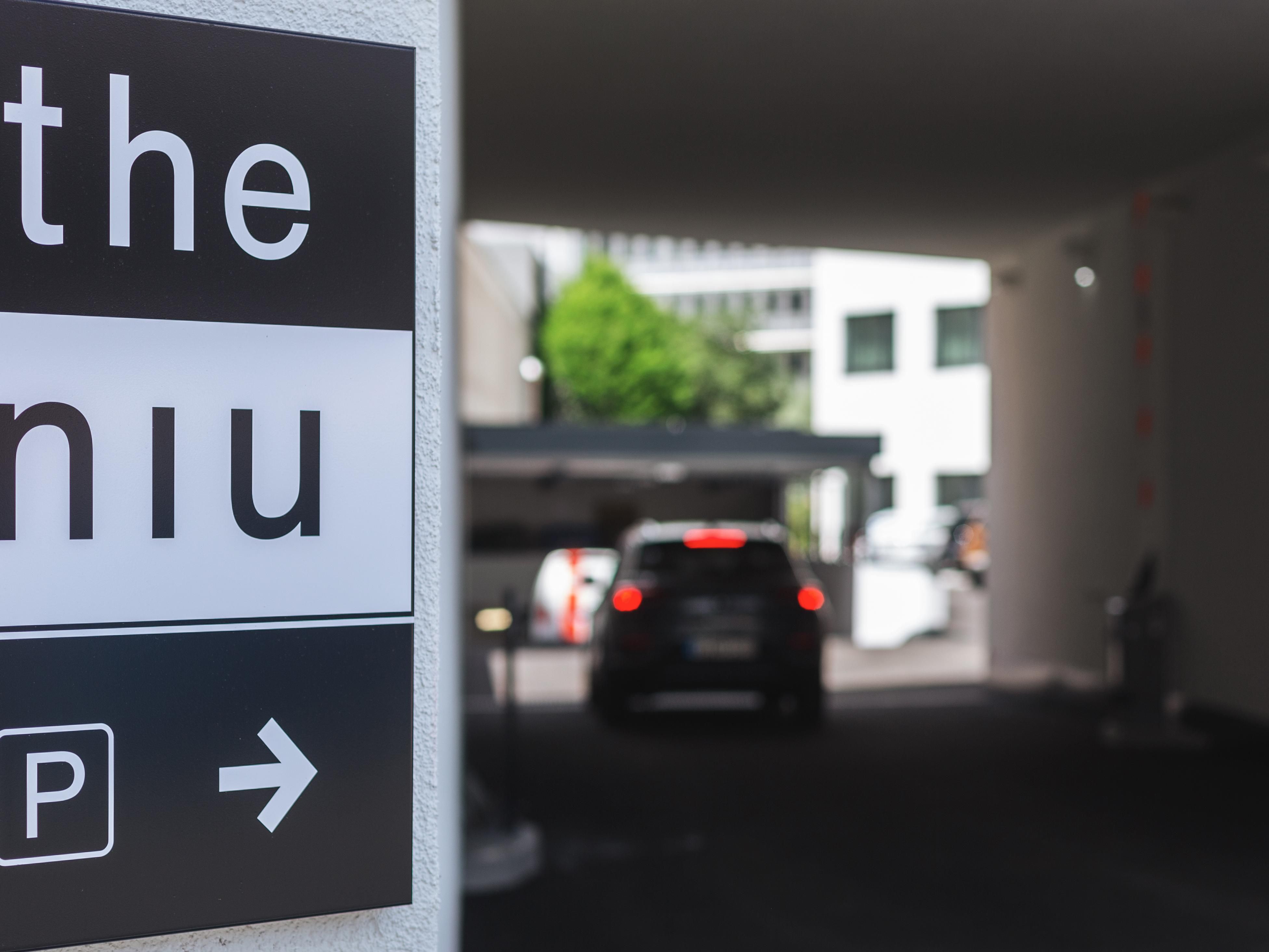 On-site parking for hotel guests.