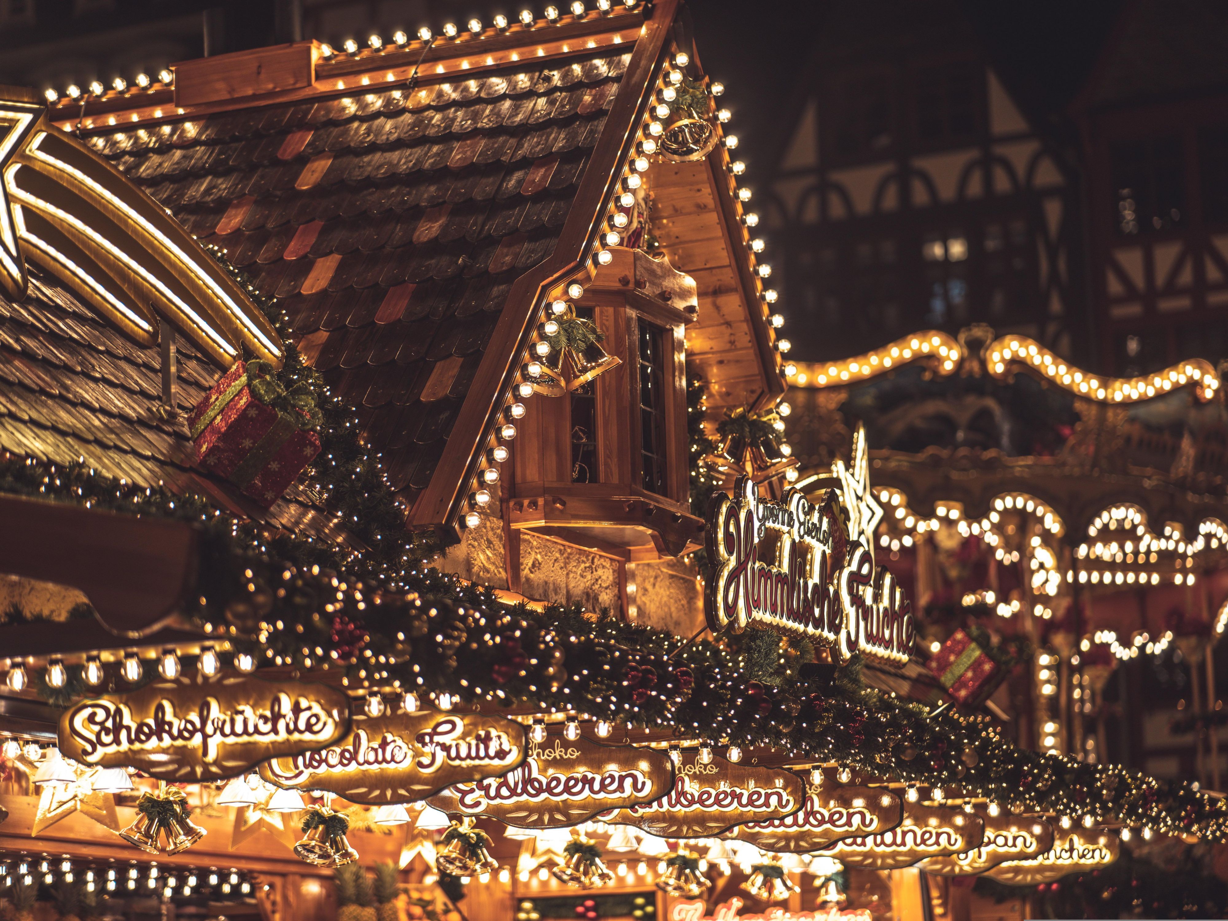 ChatGPT:

Visit the Frankfurt Christmas Market – one of Germany’s most beautiful! Enjoy festive stalls, mulled wine, local treats, and a magical atmosphere set against the Roemerberg square and impressive Skyline. Christmas shopping is extra fun  in the beautifully decorated stores of Frankfurt city centre. Book your comfortable hotel room &  feel