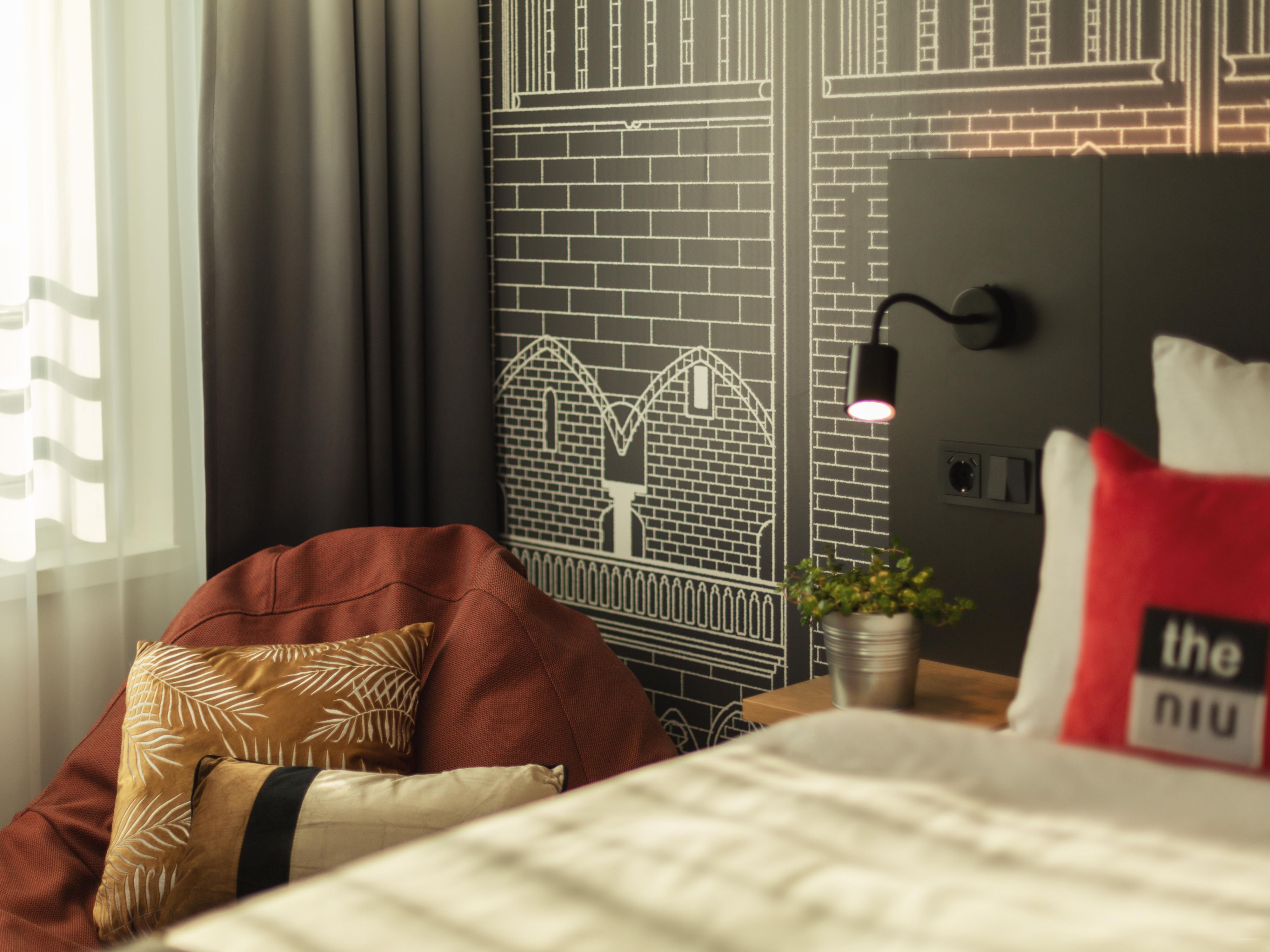 Comfort meets style in our Regensburg hotel guest rooms