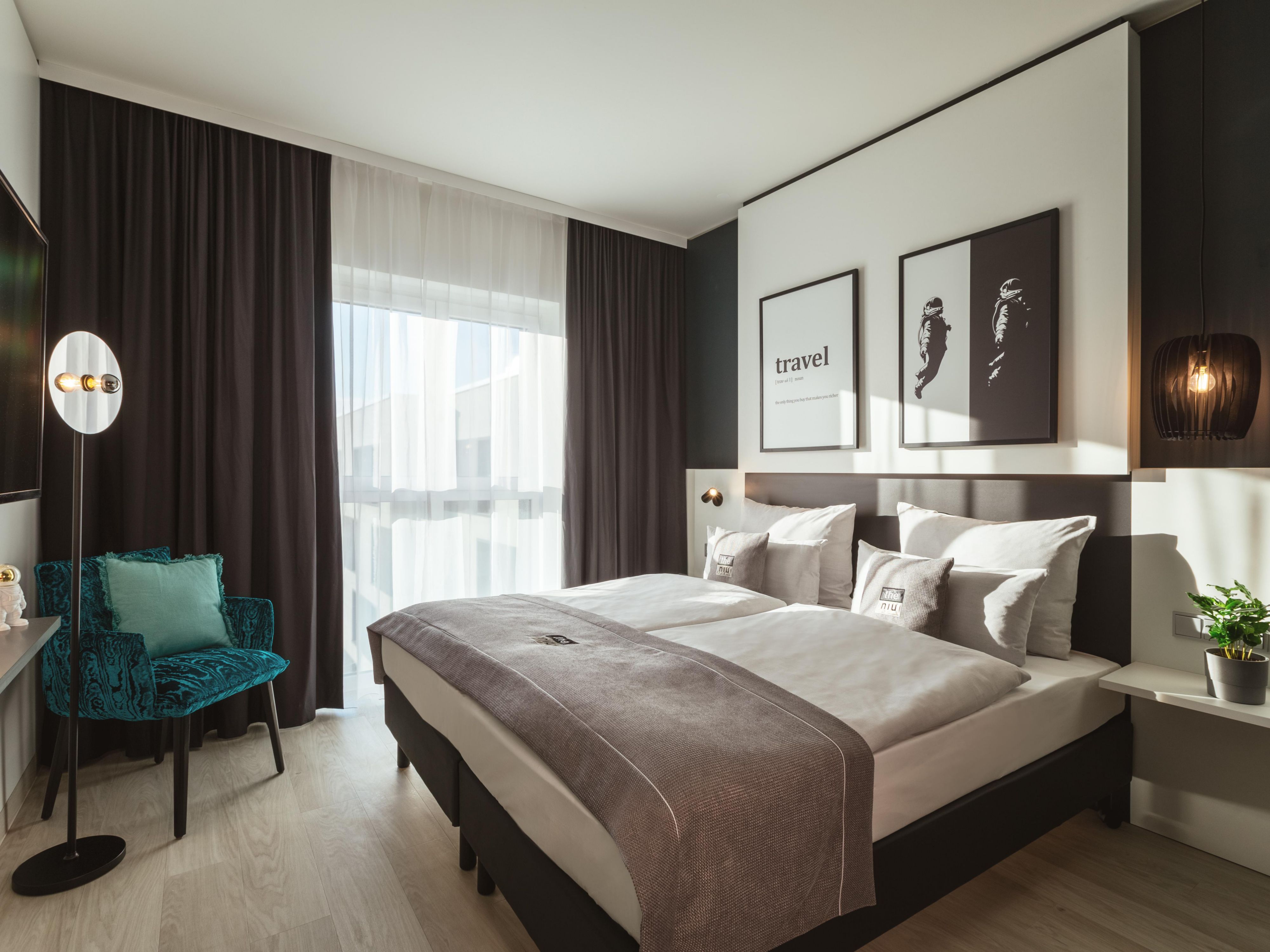 Experience the ultimate in convenience and comfort with our thoughtfully designed rooms, each featuring a convenient kitchenette equipped with a microwave and fridge. Whether you're preparing a quick snack or storing your favorite beverages, we've got you covered. Need a kettle or dishes? Just ask at reception, and we'll be happy to assist!