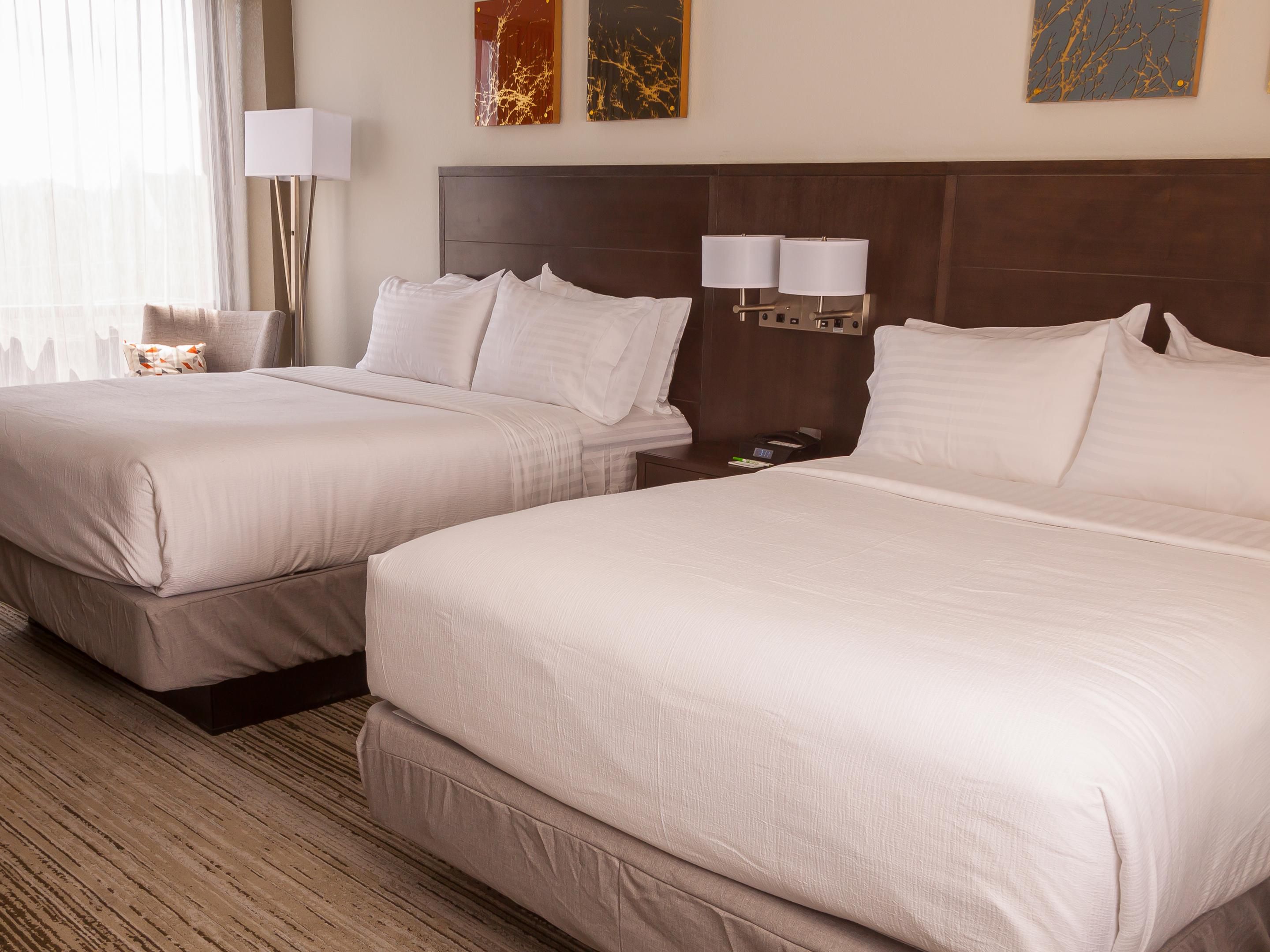 Indulge yourself in our warm, welcoming guest rooms.