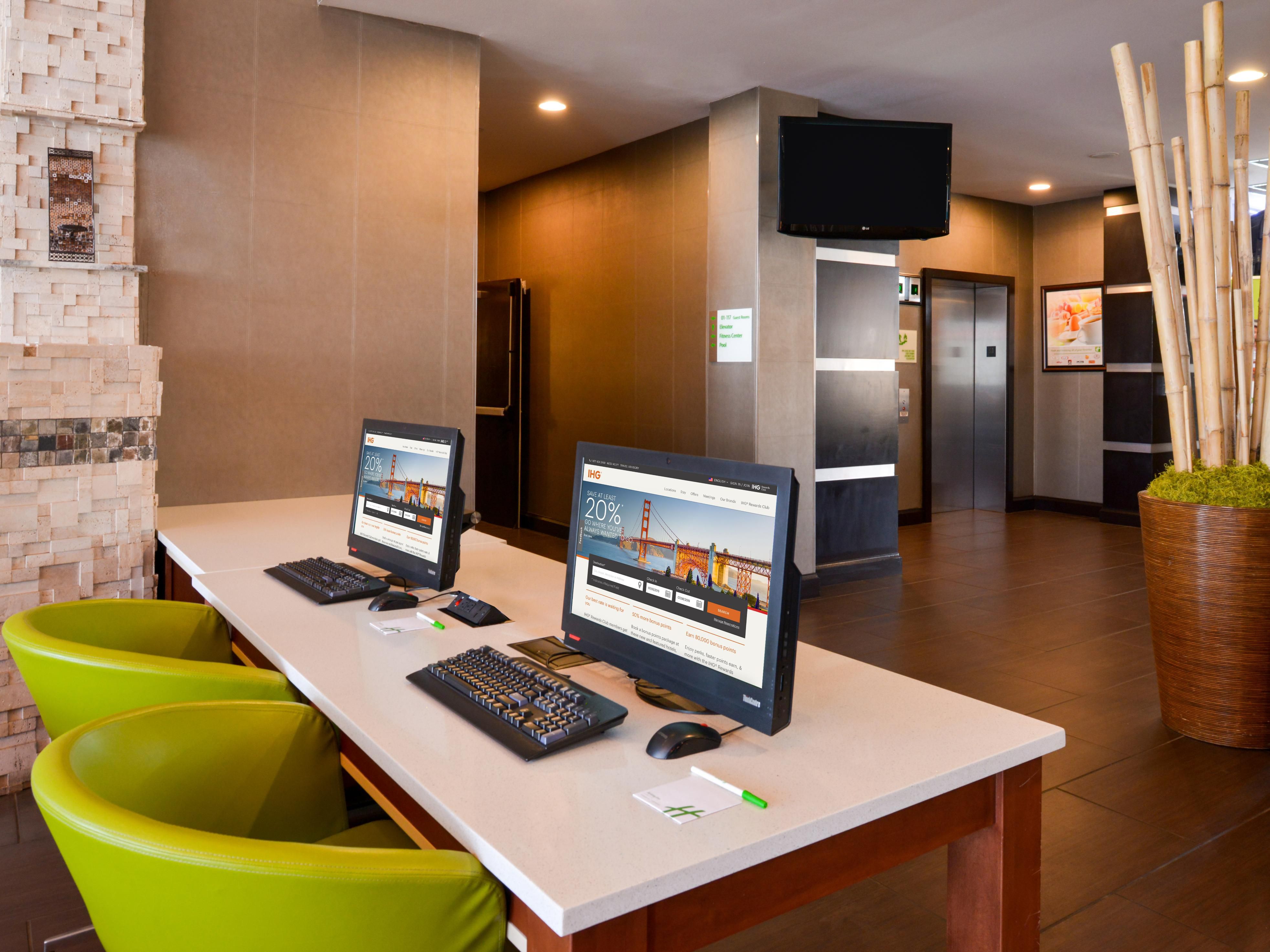 Stay rested and productive during your West Texas business trip with comfortable accommodations and convenient amenities at our hotel. We offer onsite dining, fitness facilities, and a 24-hour business center with print, copy, and fax services. You can also host meetings when you reserve our venues with over 3,900 sq. ft. of total event space.
