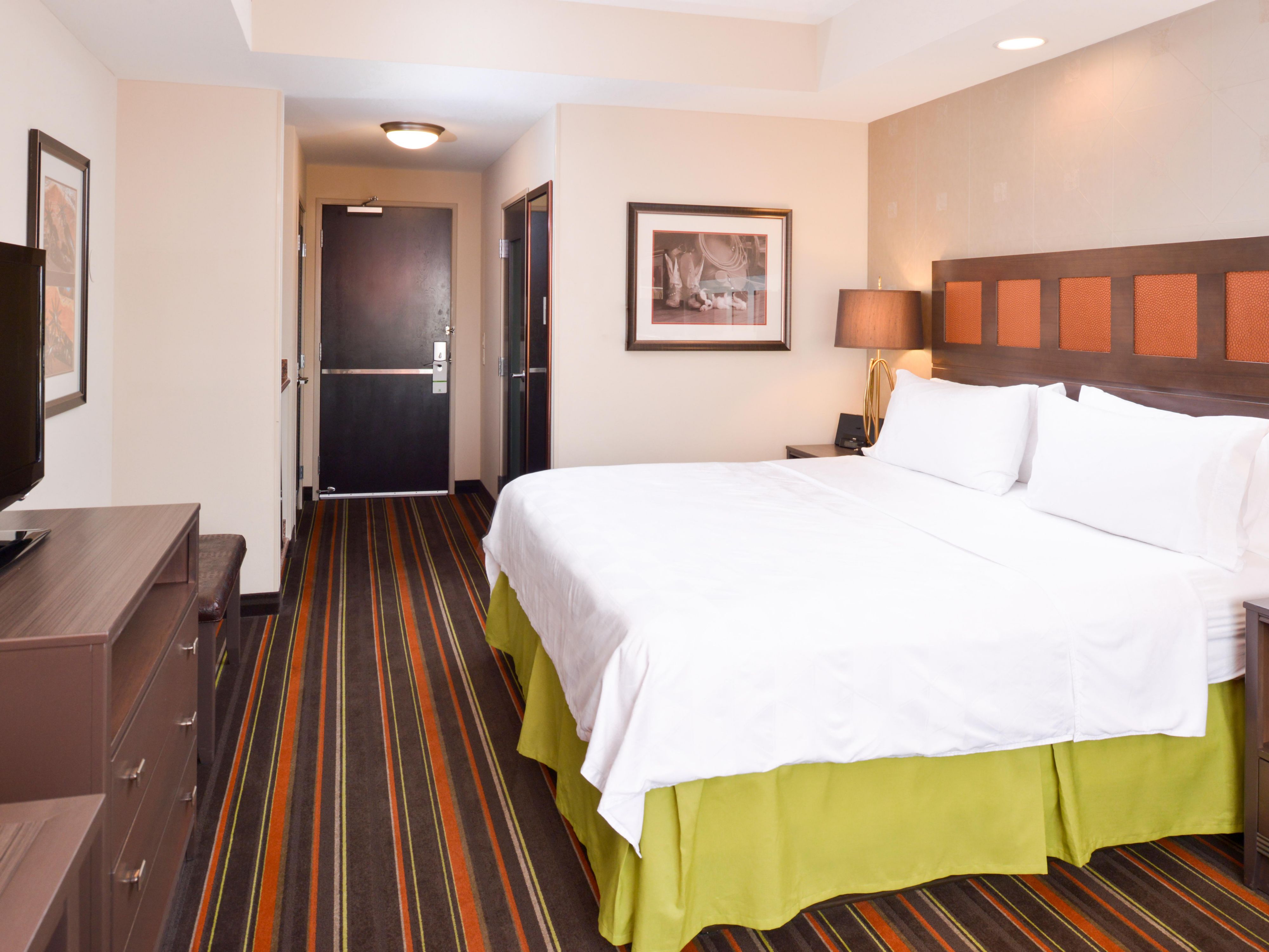 At the end of a long day, relax in our clean, fresh guest rooms.