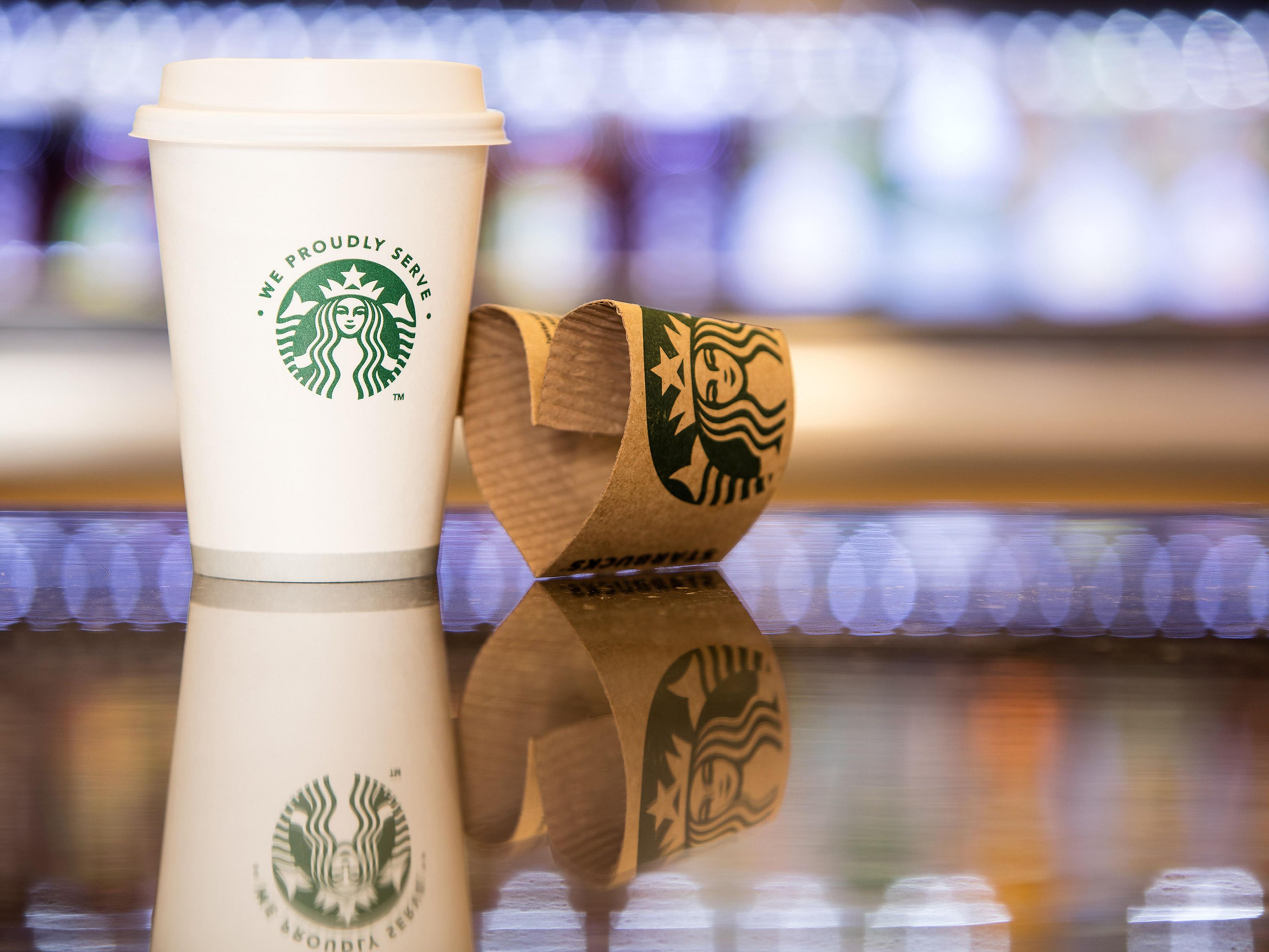 Don't forget to get your Starbucks Coffee on the go.