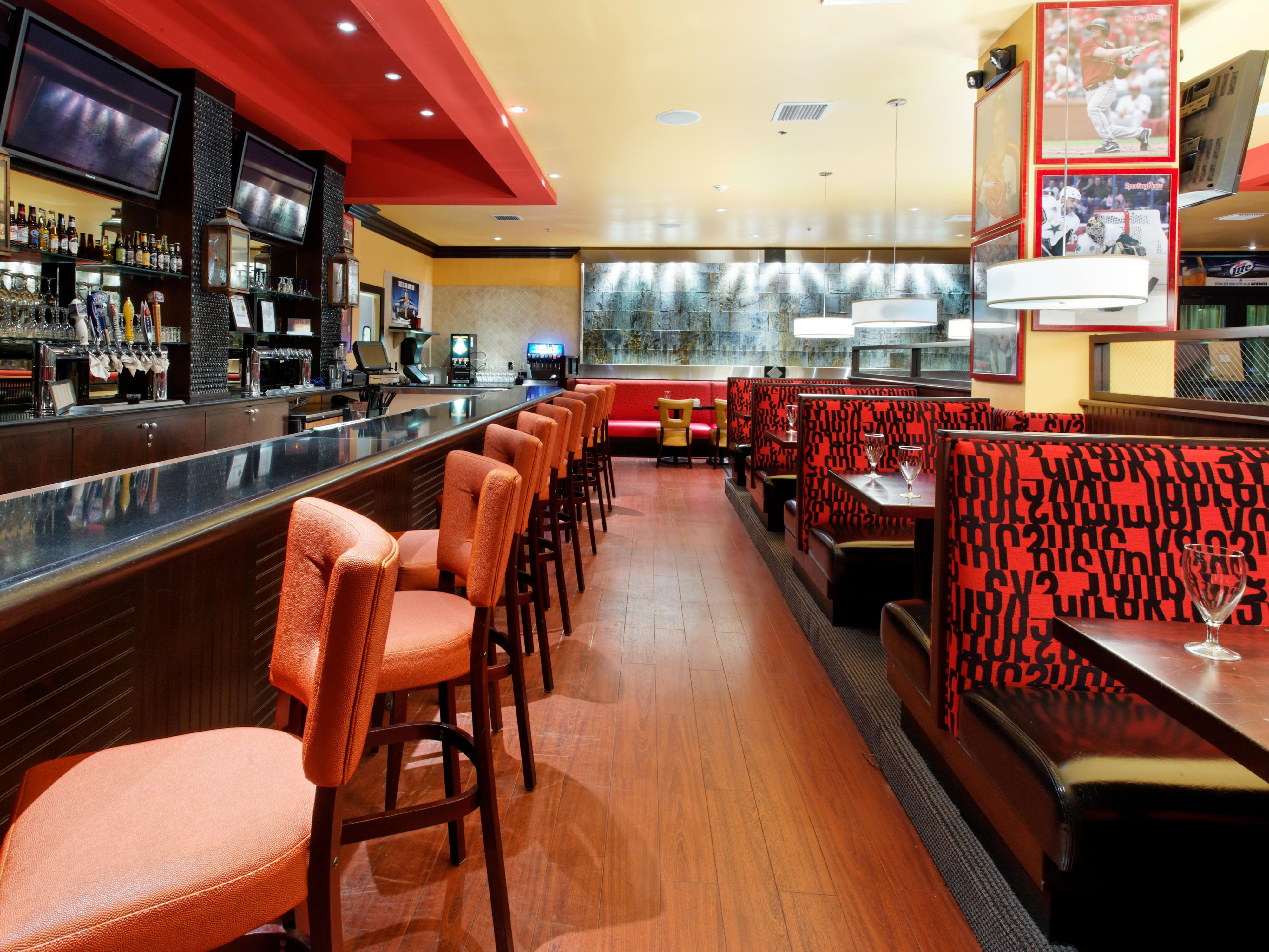 The Draft Bar & Grill is open daily for breakfast .We also have dinner available Monday-Saturday. Come in! Order some food or appetizers and enjoy on our patio! We have plenty of drinks on tap or bottle can't wait to see you there!