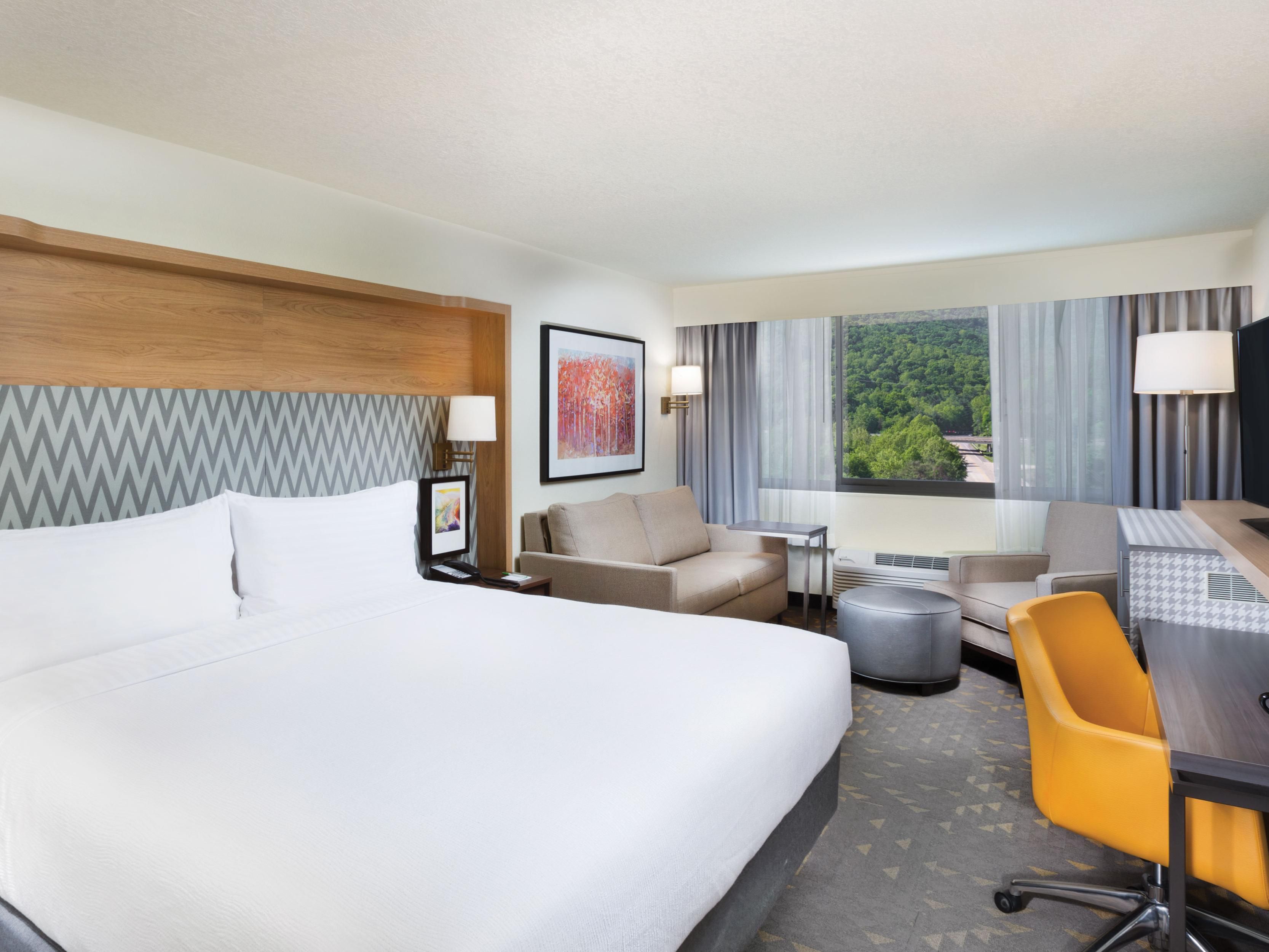 Guests will love our spacious, modern room configurations.