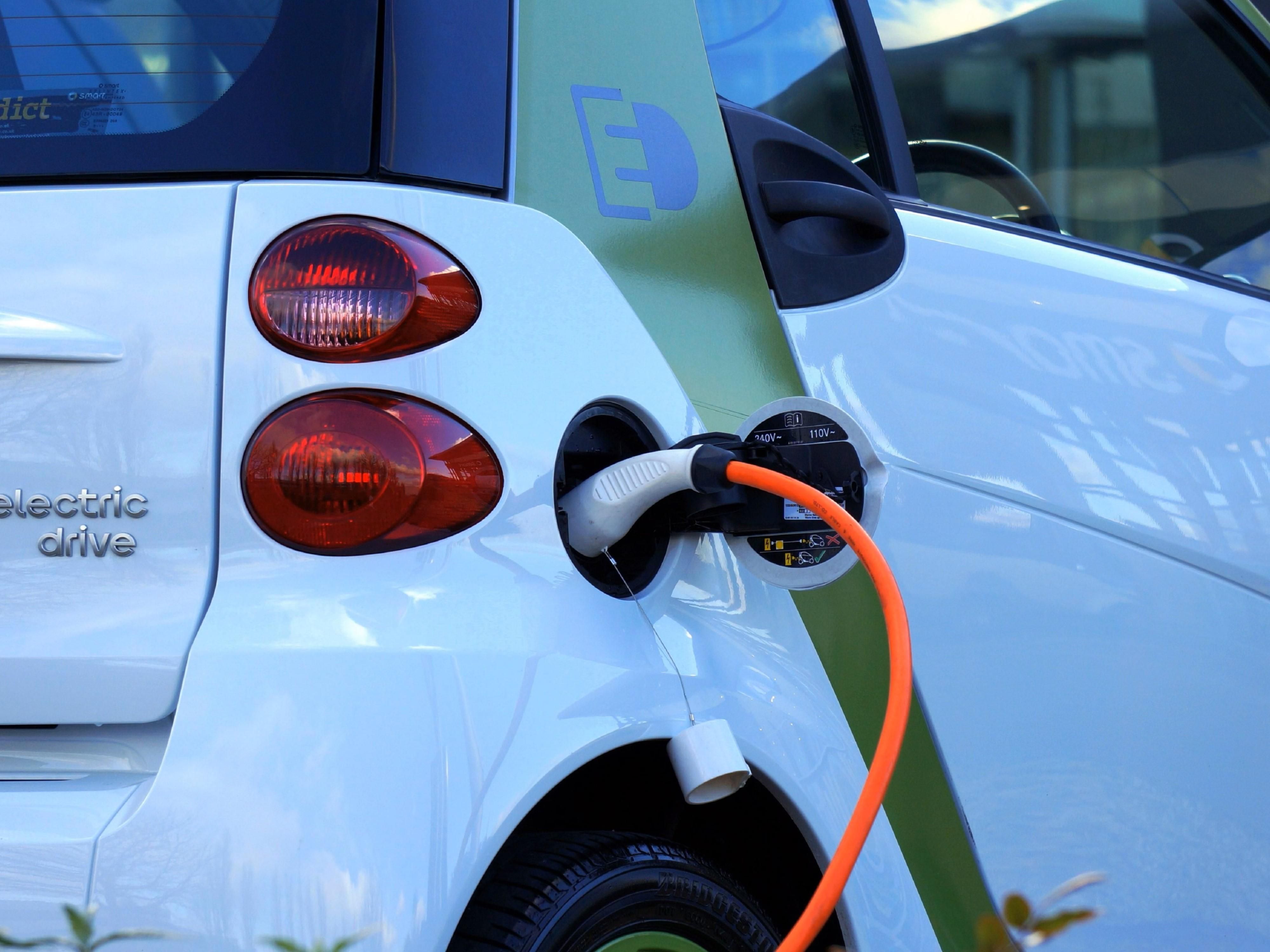 Electric Vehicle Charging Stations (EVC) available. There is a fee based on the power consumed at an estimated at $2 per hour. This service is available through the Charge Point app.