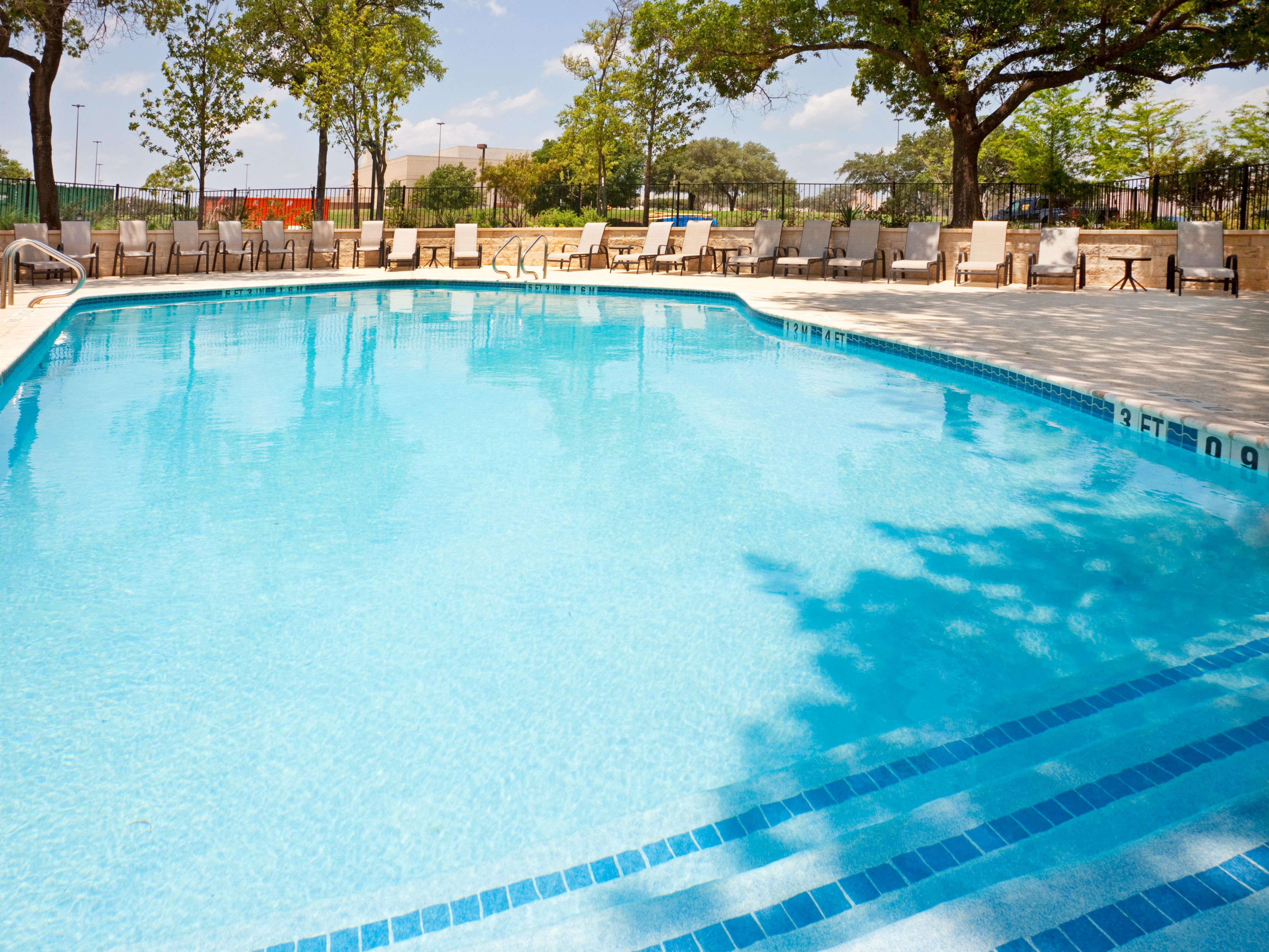 Have fun in the sun in our outdoor pool