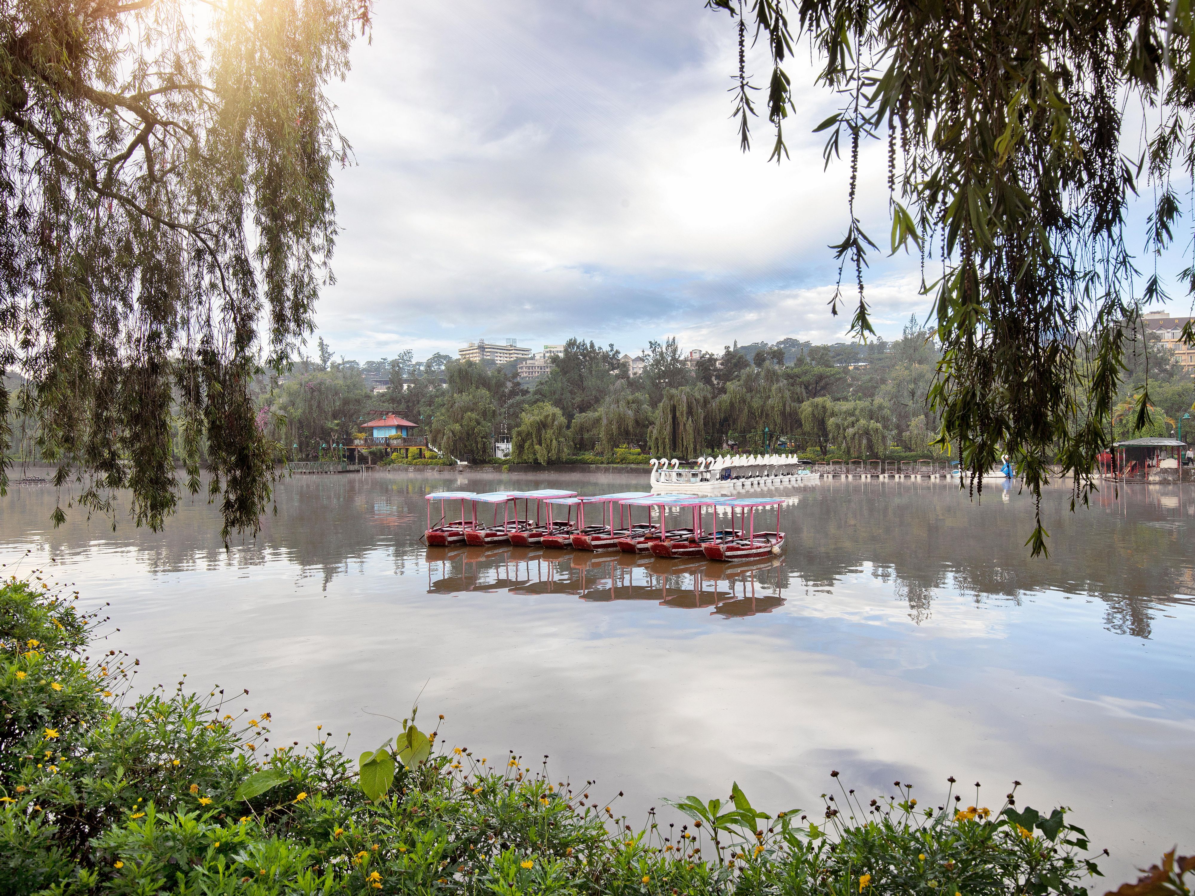 We are ideally situated along Legarda Road, which is a 5-10 minutes from the city's popular Burnham Park. You and the kids can enjoy the children's playground, bike area, or a quick boat ride in the lagoon.  The Hotel is also minutes away from Session Road and Baguio Cathedral which are famous areas to visit in the City.